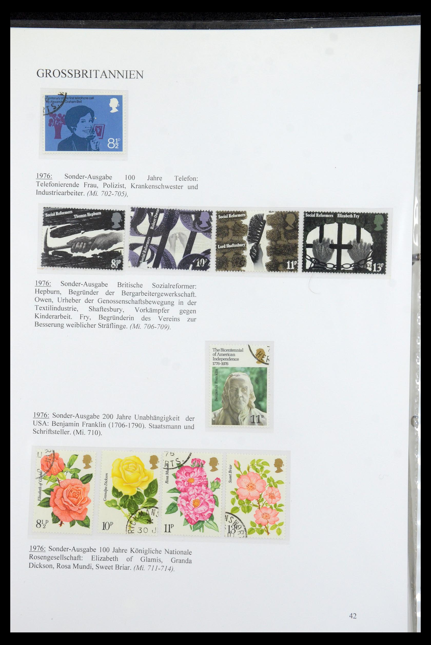 35779 044 - Postzegelverzameling 35779 Engeland 1840-1979.
