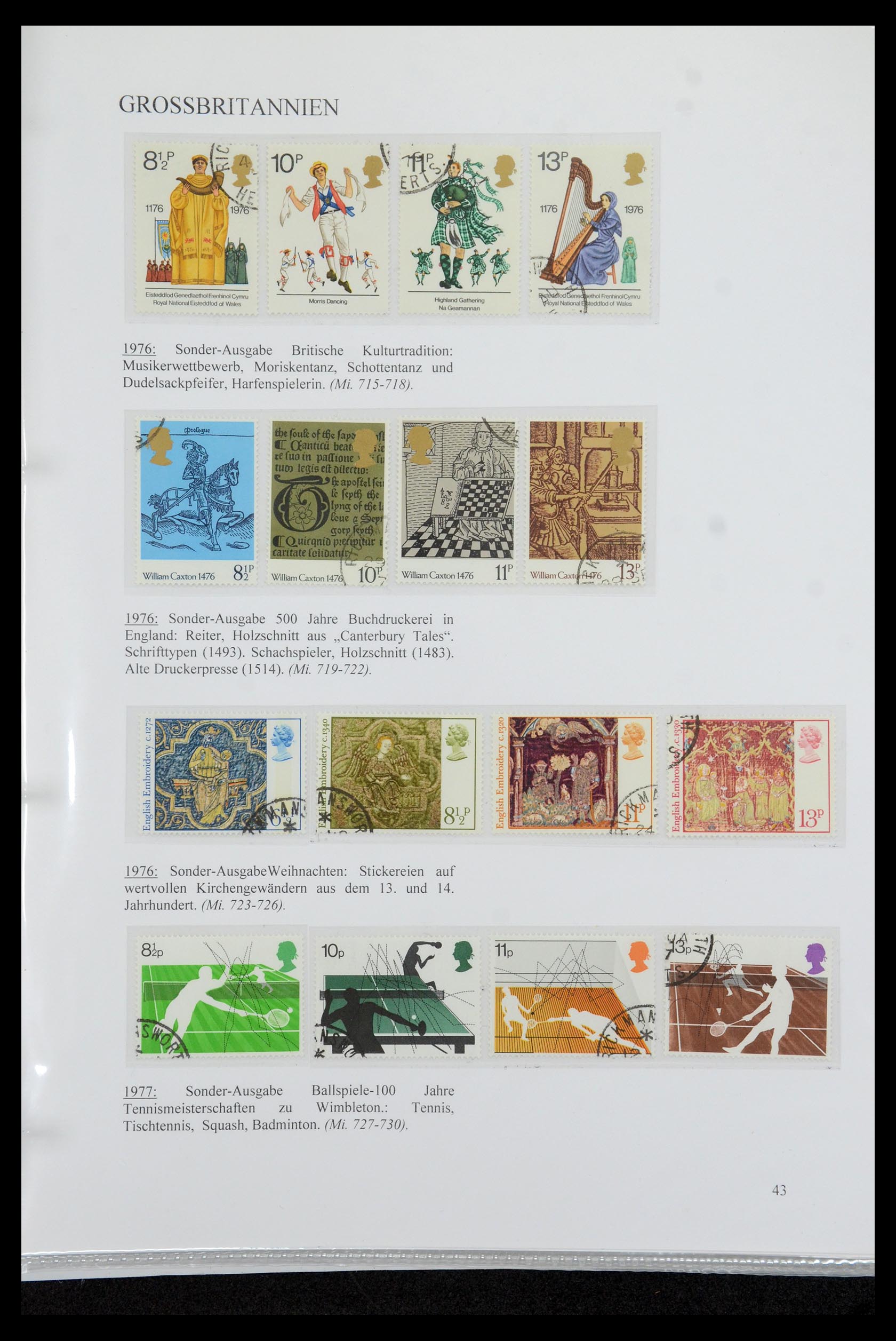 35779 045 - Postzegelverzameling 35779 Engeland 1840-1979.