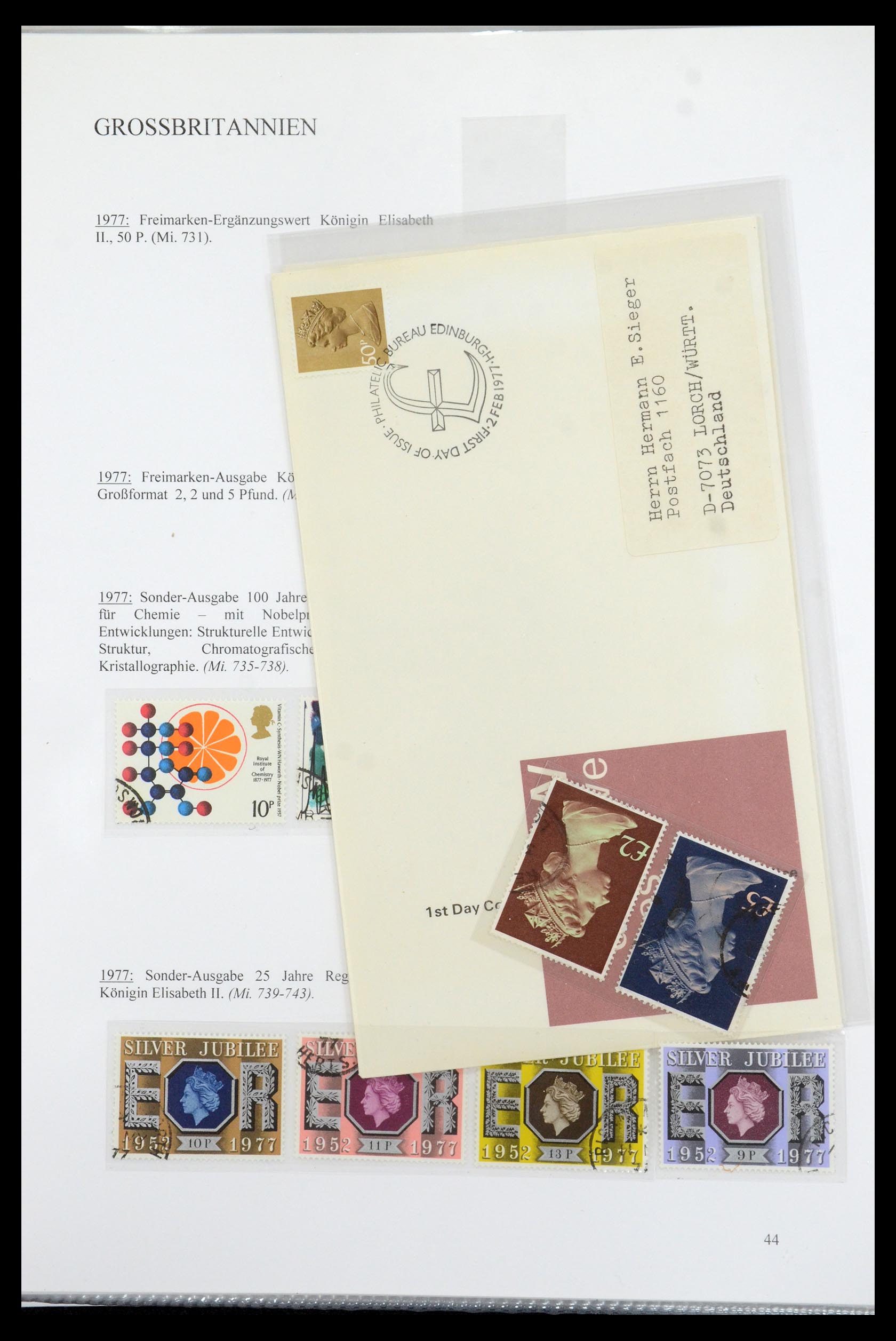 35779 046 - Postzegelverzameling 35779 Engeland 1840-1979.