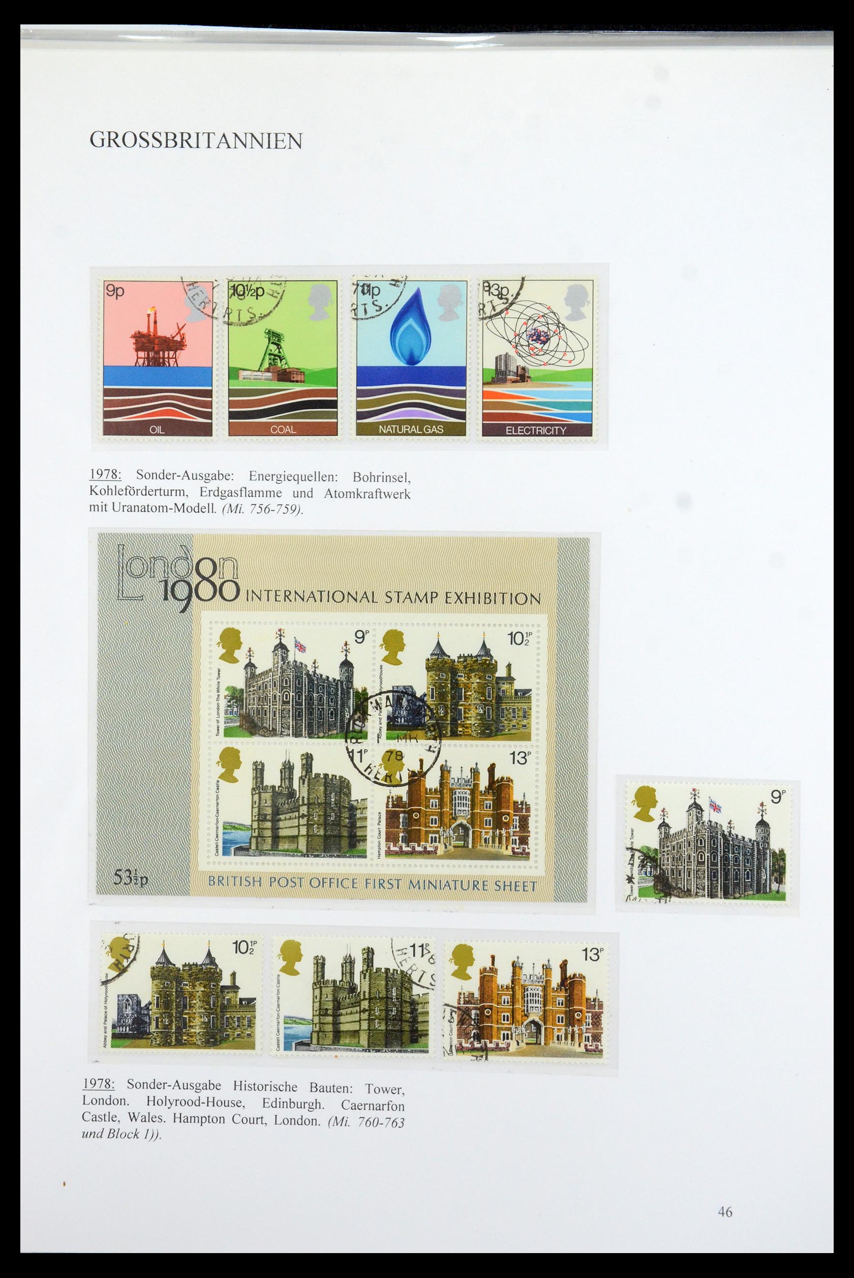 35779 048 - Postzegelverzameling 35779 Engeland 1840-1979.