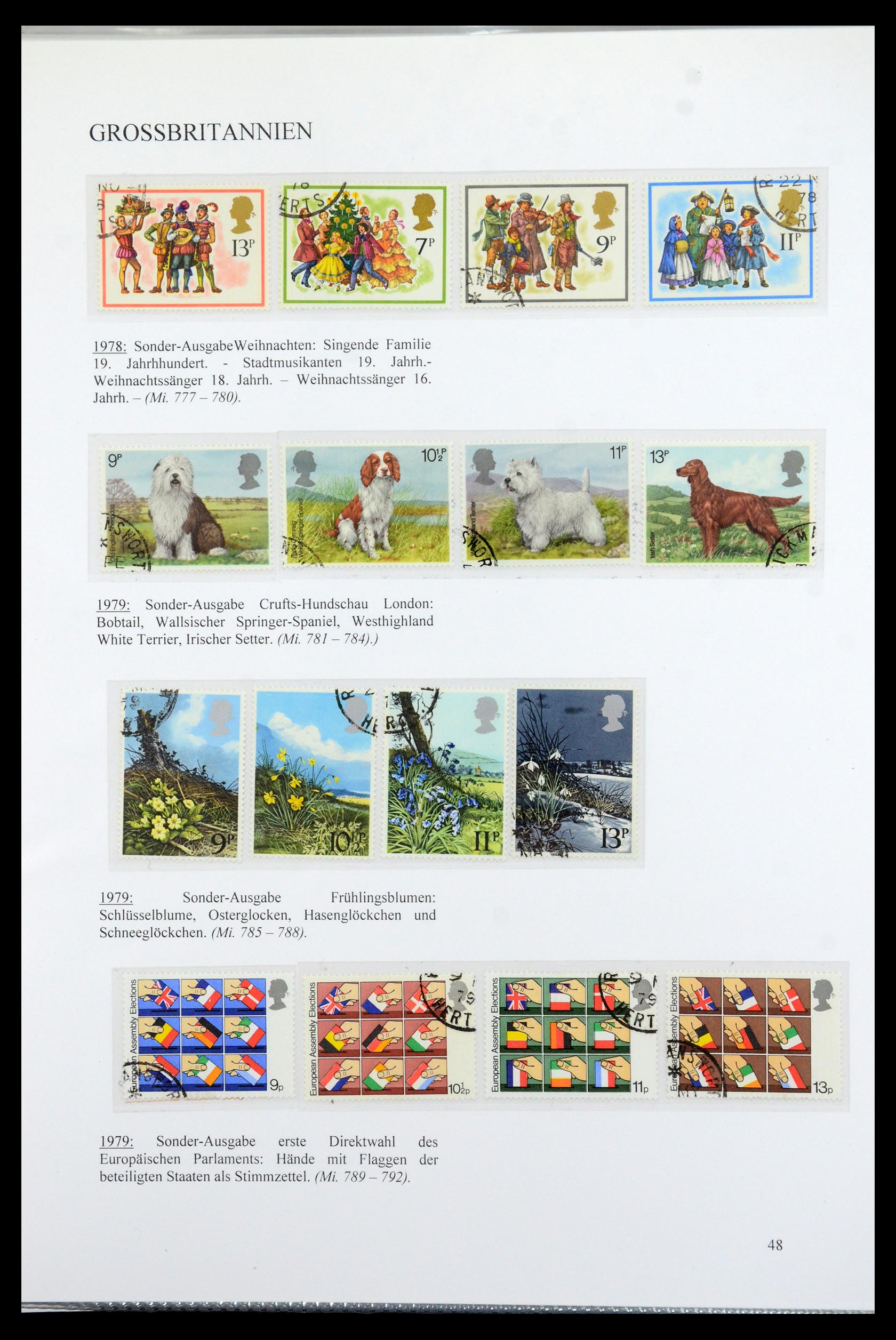 35779 050 - Postzegelverzameling 35779 Engeland 1840-1979.