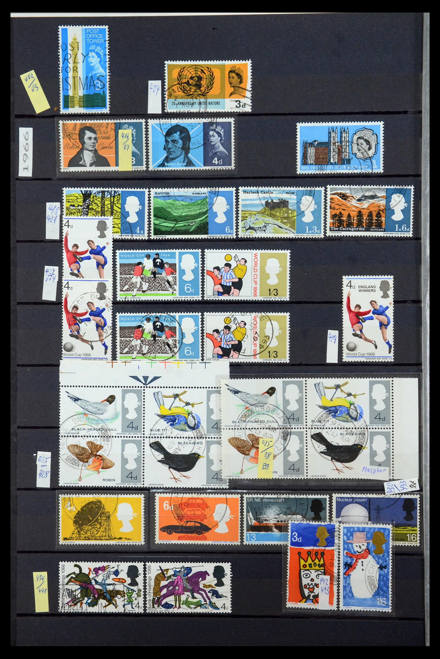 35779 056 - Postzegelverzameling 35779 Engeland 1840-1979.
