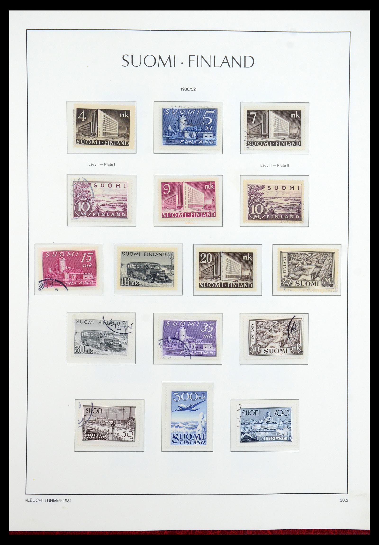 35780 021 - Stamp Collection 35780 Finland complete collection 1856-1962.