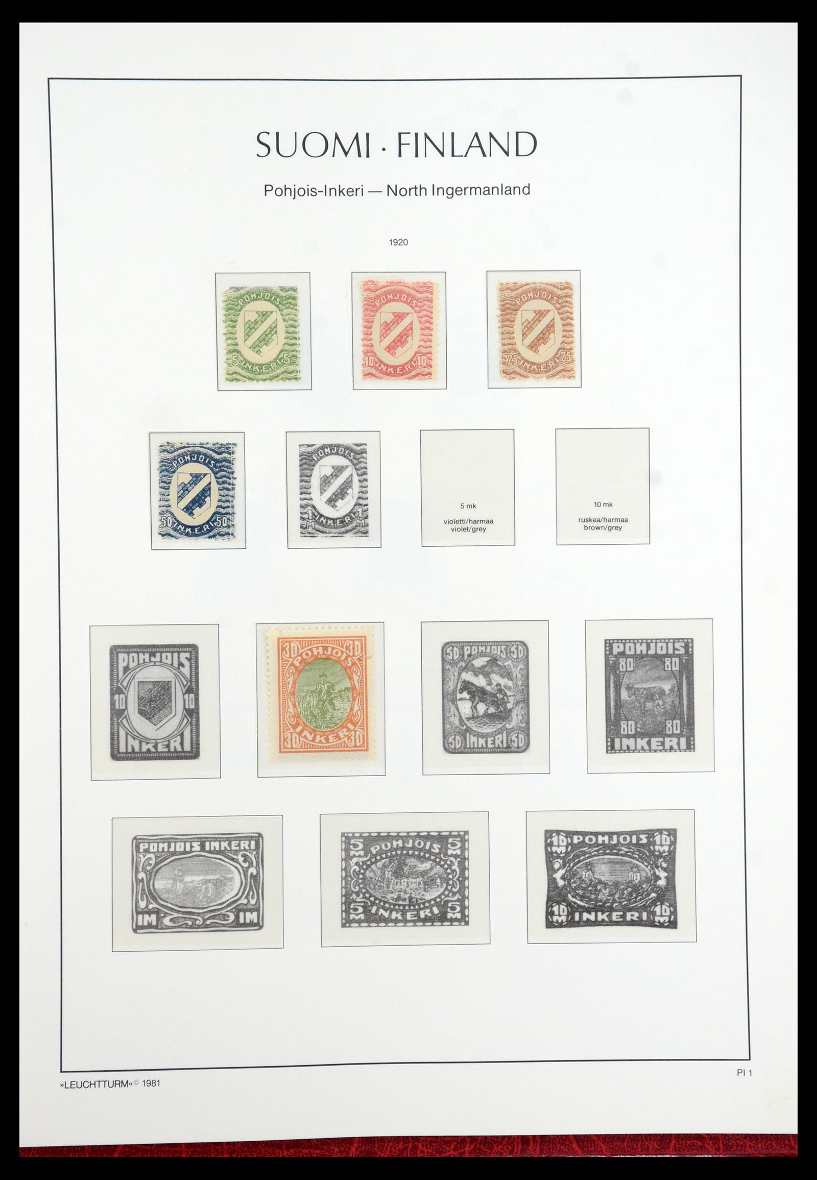 35780 048 - Stamp Collection 35780 Finland complete collection 1856-1962.
