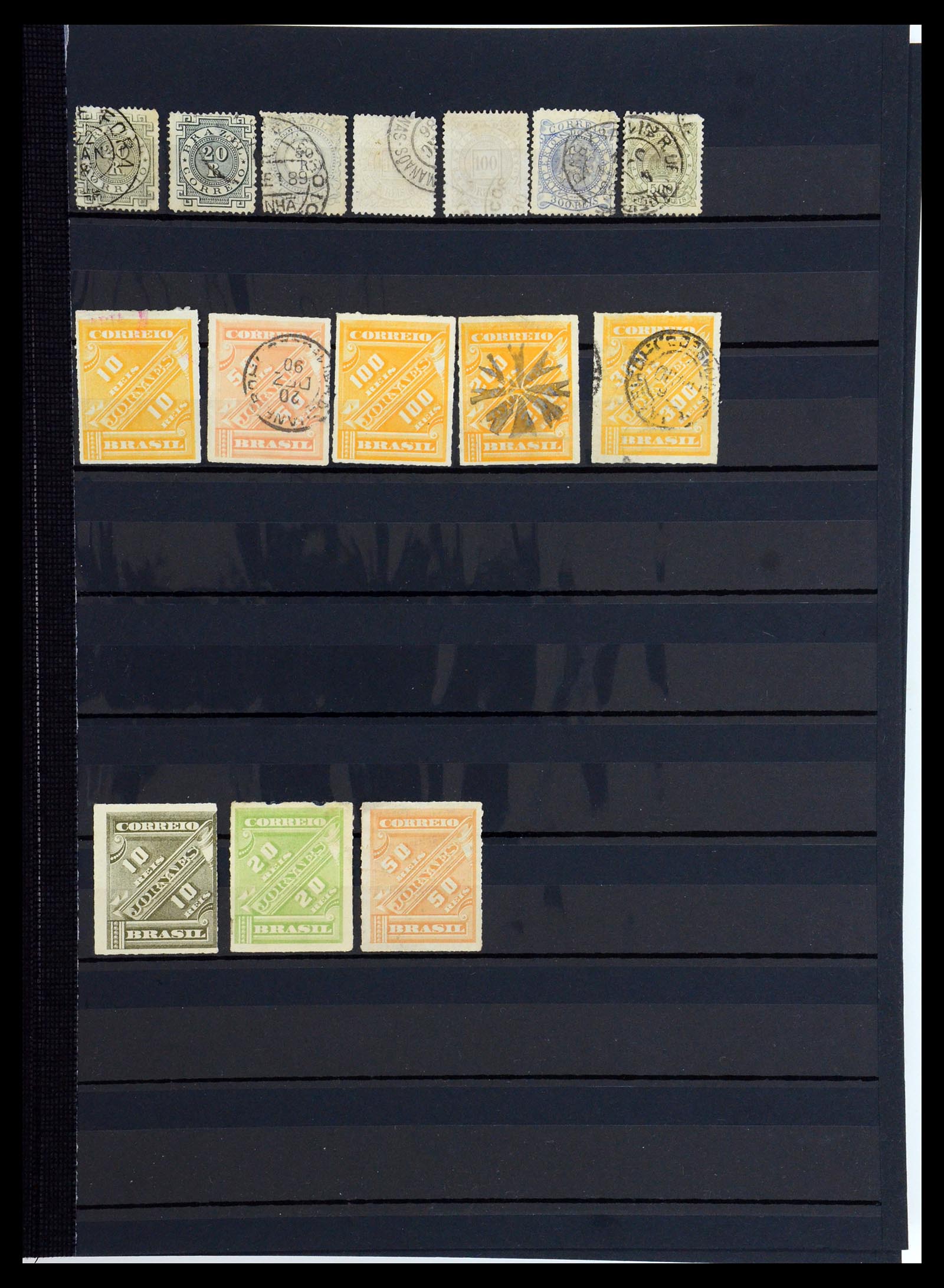 35782 003 - Postzegelverzameling 35782 Brazilië 1843-2008.