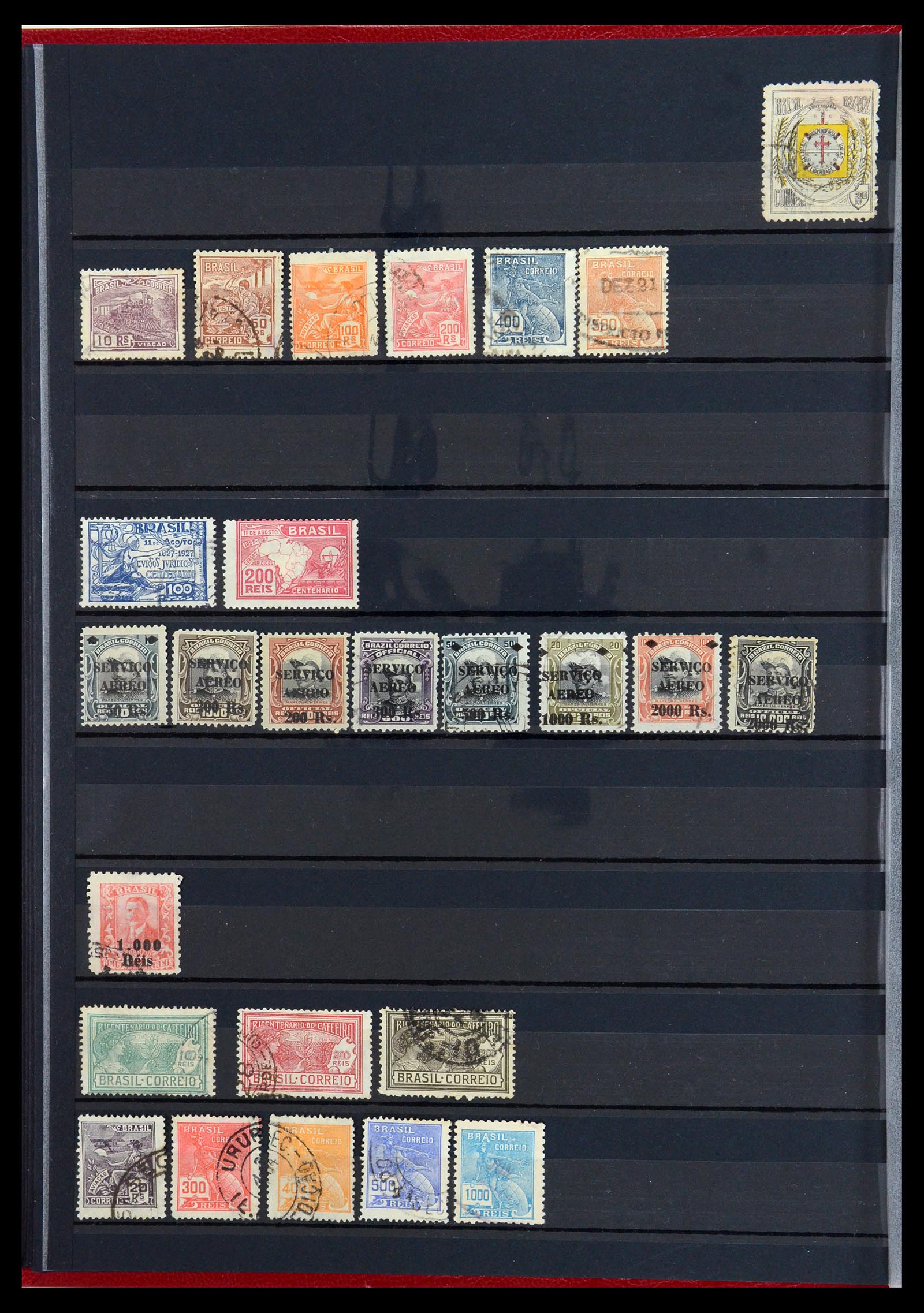 35782 008 - Postzegelverzameling 35782 Brazilië 1843-2008.