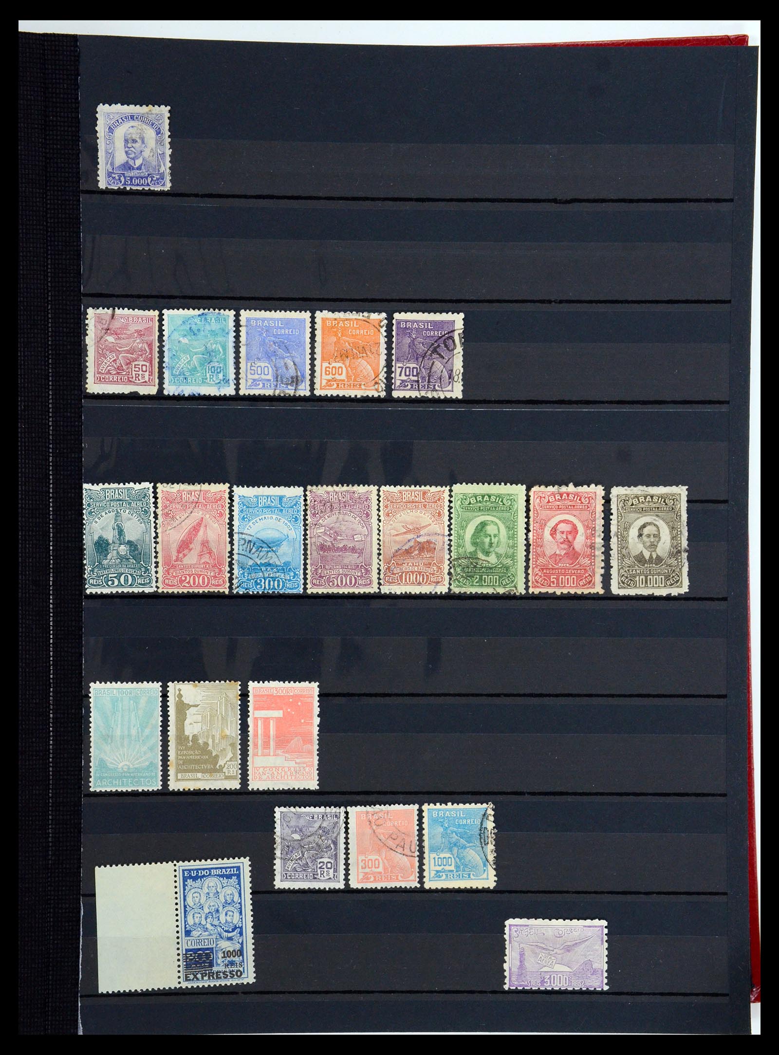 35782 009 - Postzegelverzameling 35782 Brazilië 1843-2008.