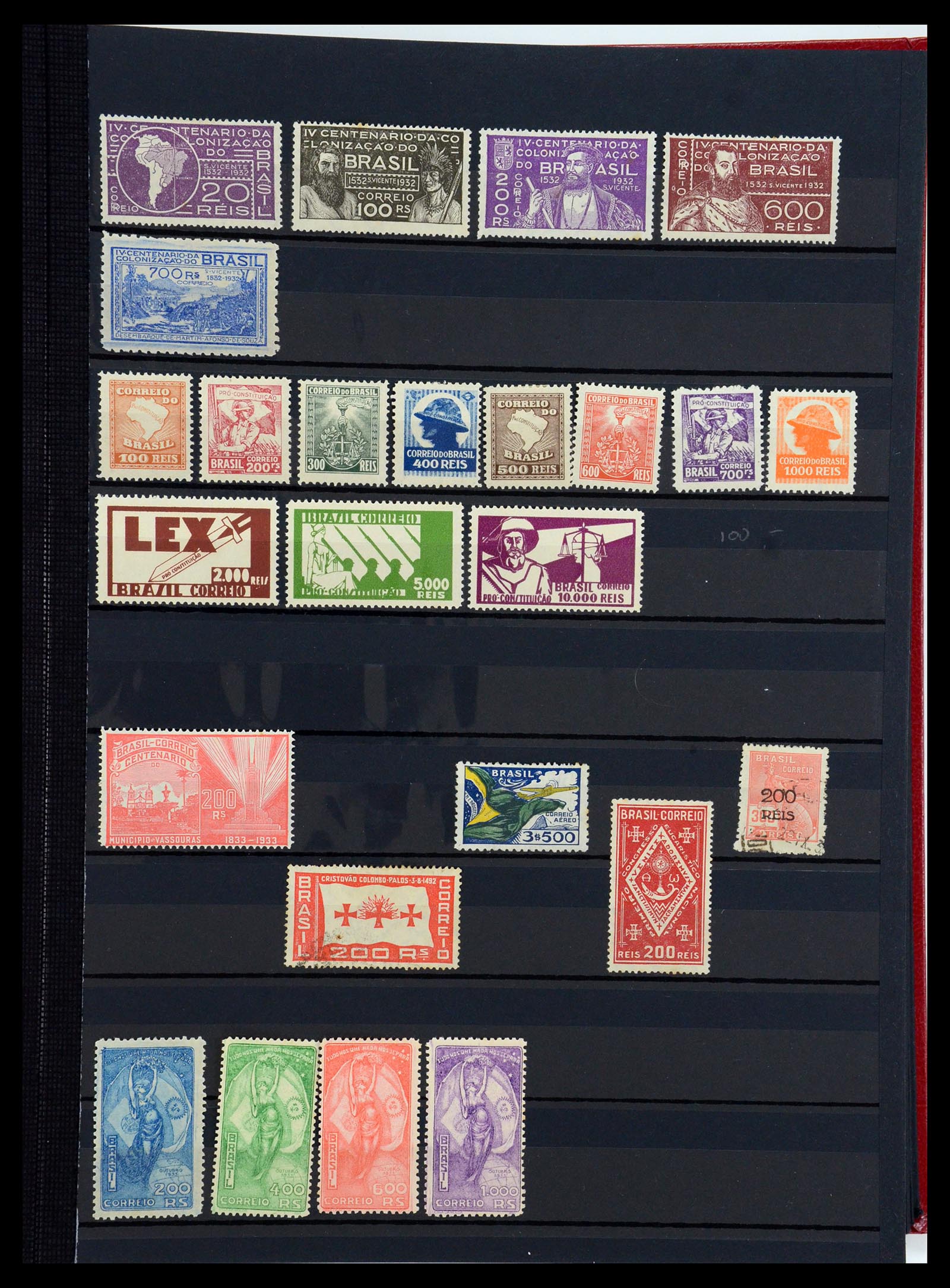 35782 011 - Postzegelverzameling 35782 Brazilië 1843-2008.