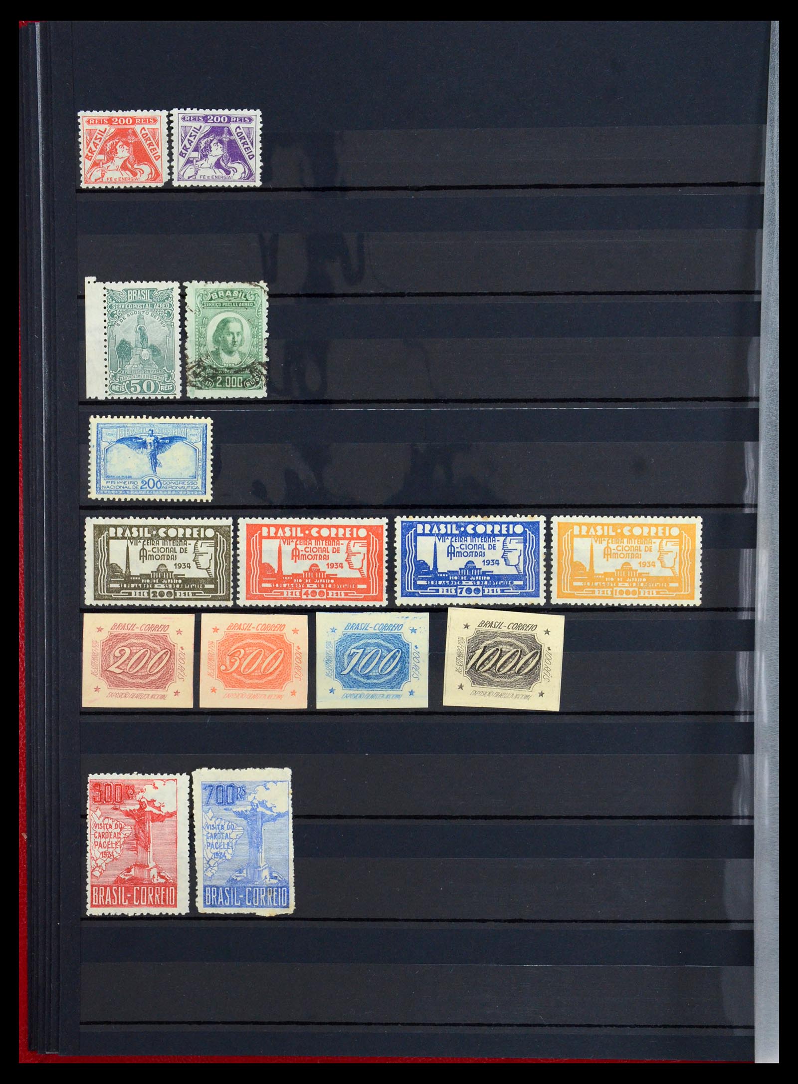 35782 012 - Postzegelverzameling 35782 Brazilië 1843-2008.