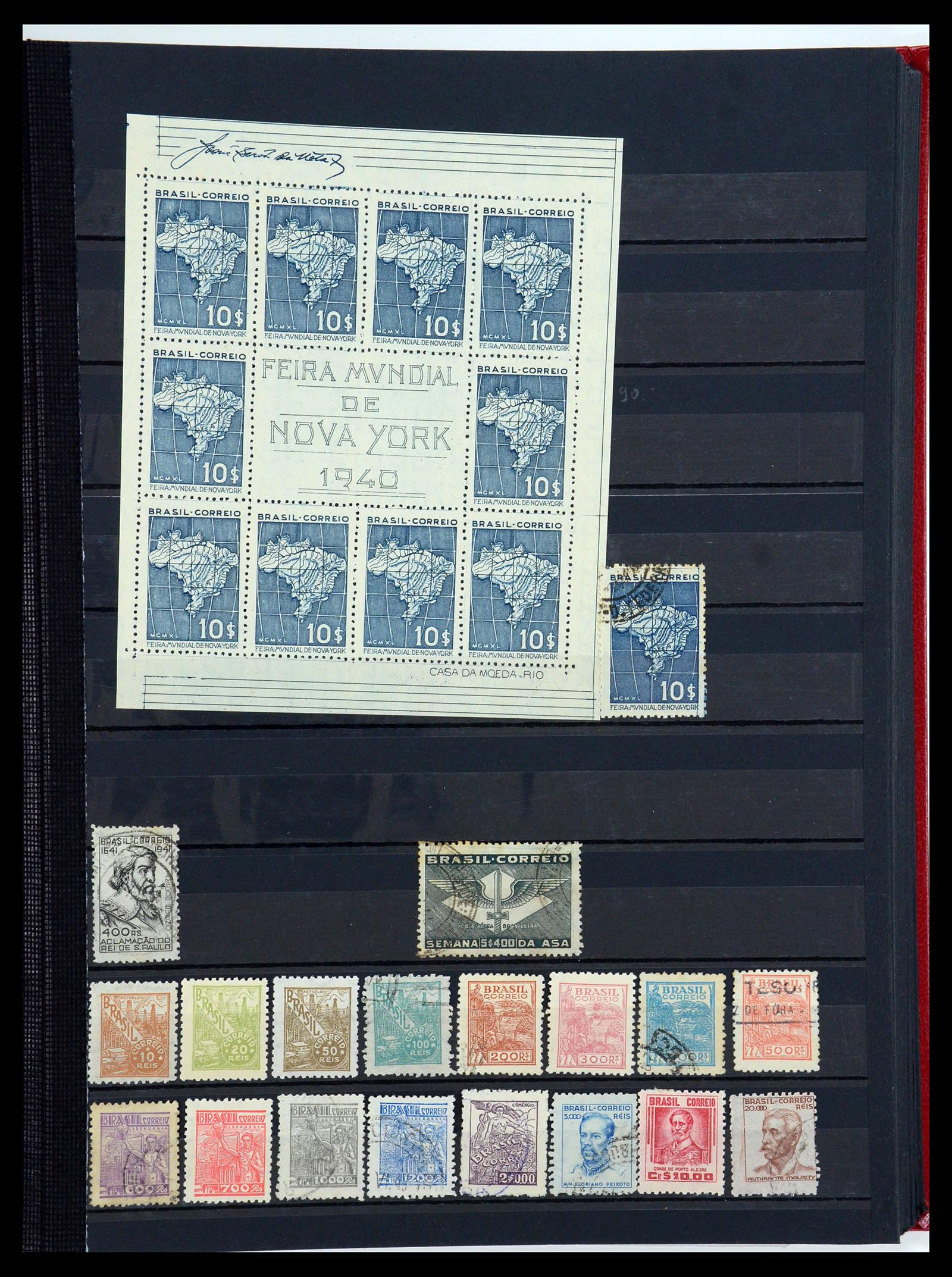 35782 021 - Postzegelverzameling 35782 Brazilië 1843-2008.