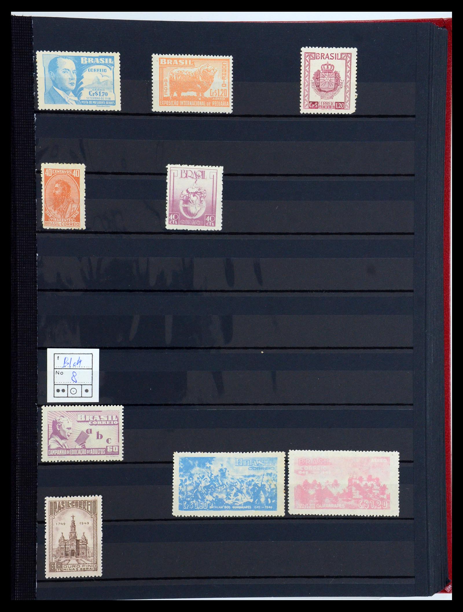 35782 029 - Postzegelverzameling 35782 Brazilië 1843-2008.