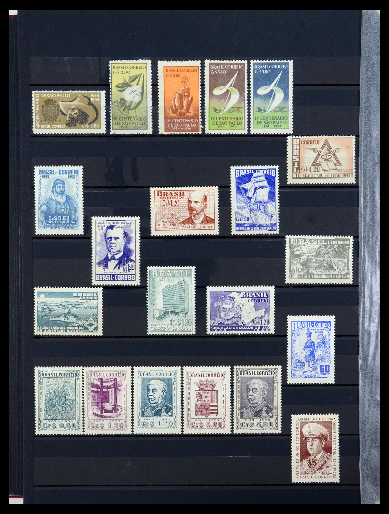 35782 034 - Postzegelverzameling 35782 Brazilië 1843-2008.