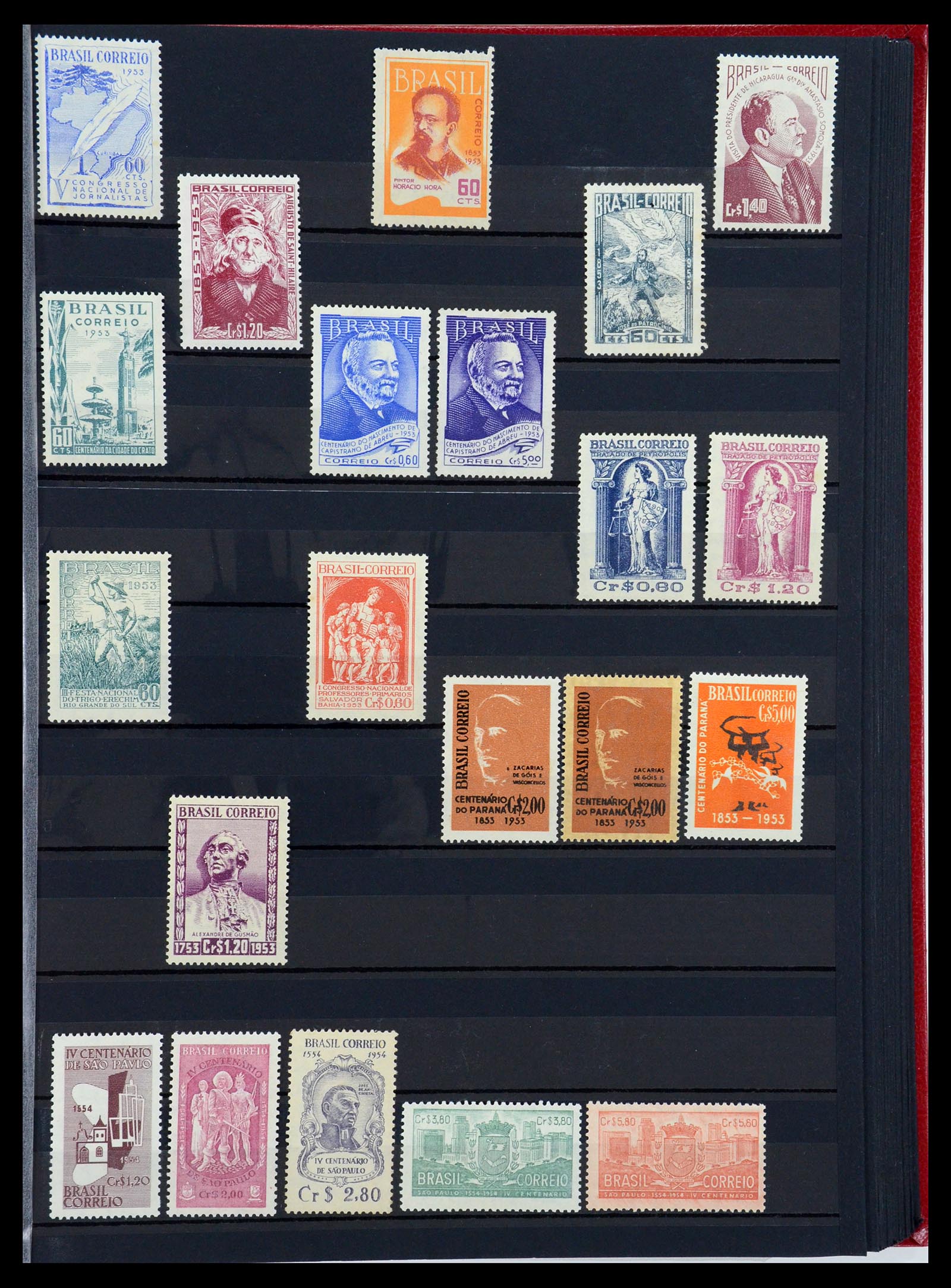 35782 035 - Postzegelverzameling 35782 Brazilië 1843-2008.