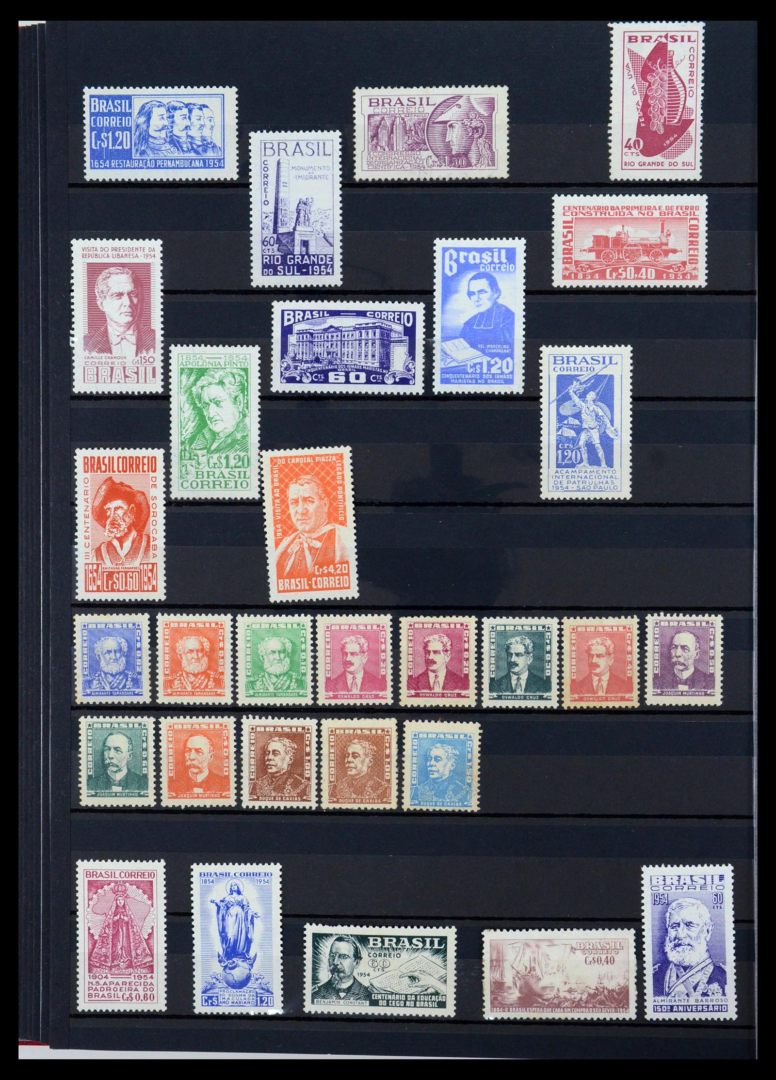 35782 036 - Postzegelverzameling 35782 Brazilië 1843-2008.