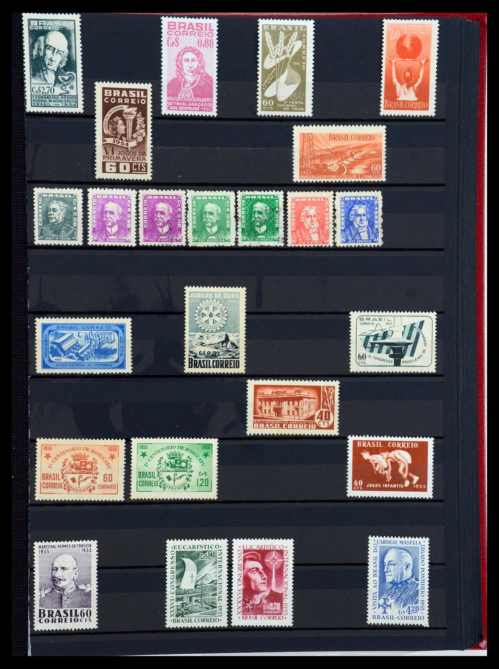 35782 037 - Postzegelverzameling 35782 Brazilië 1843-2008.