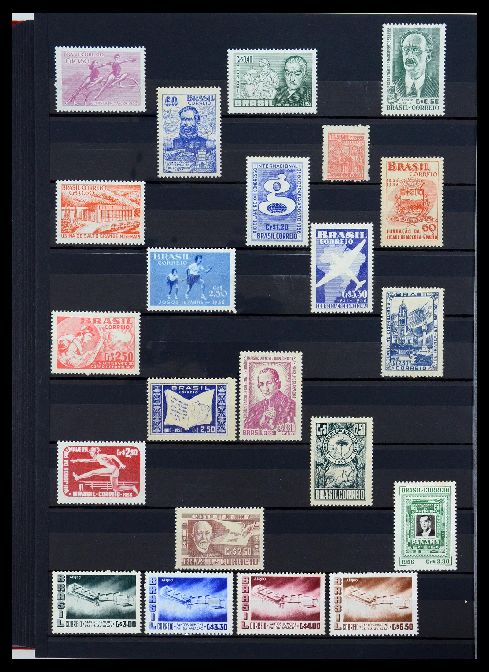 35782 038 - Postzegelverzameling 35782 Brazilië 1843-2008.