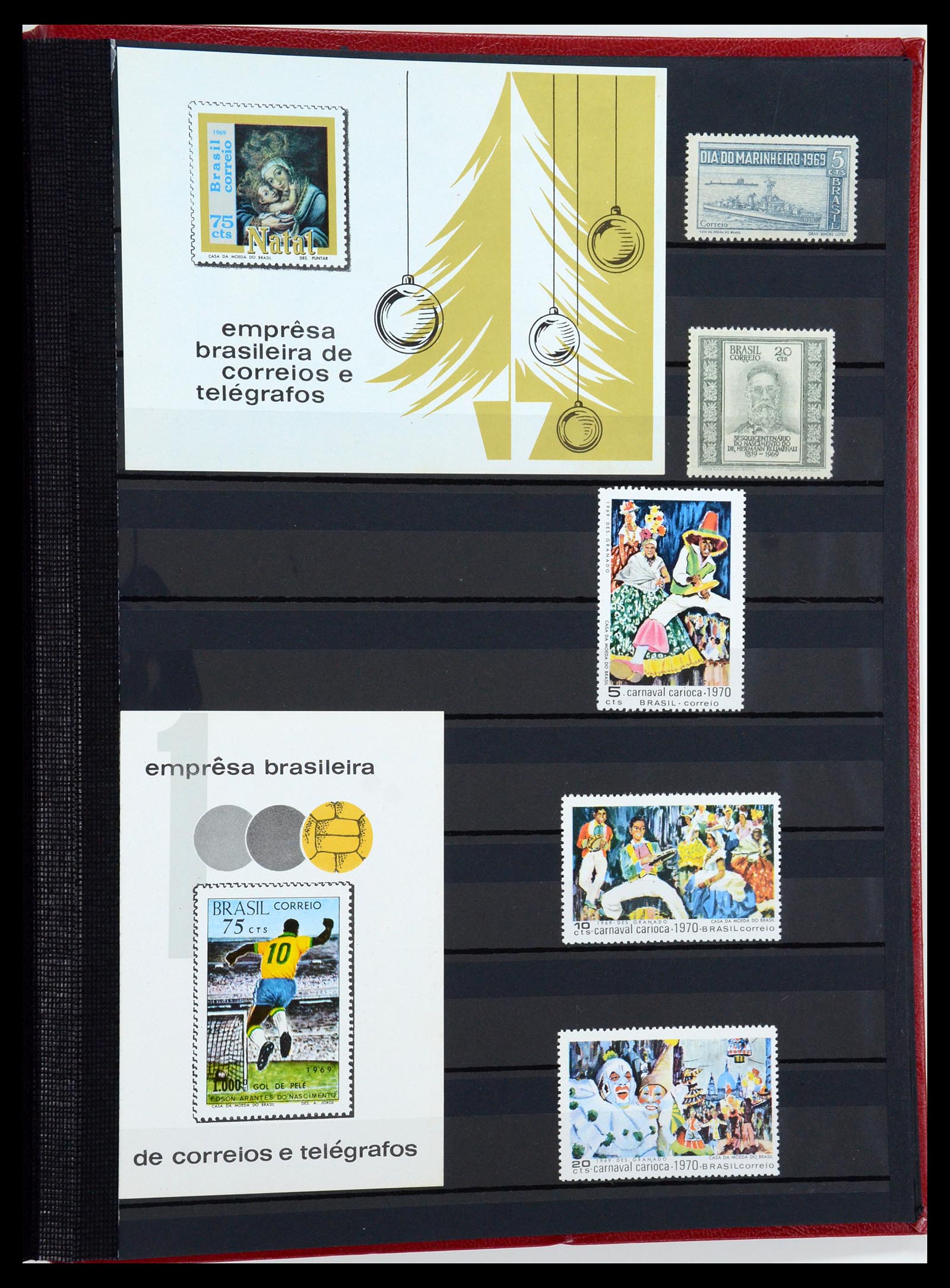 35782 059 - Postzegelverzameling 35782 Brazilië 1843-2008.