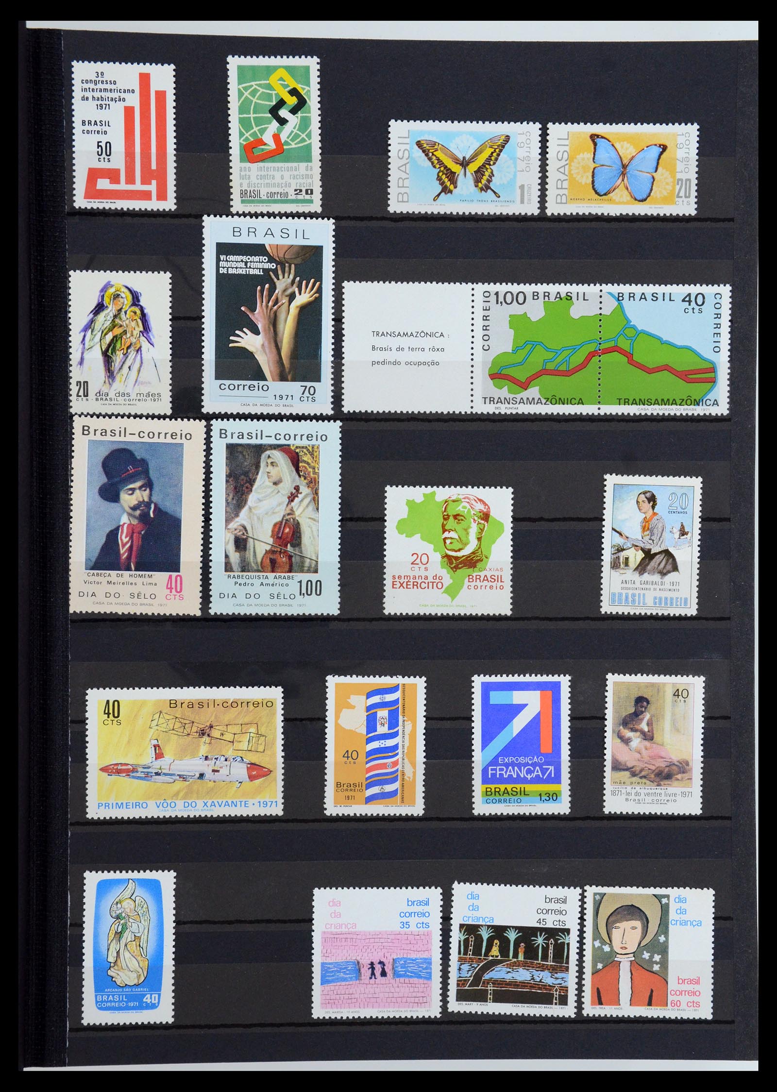 35782 065 - Stamp Collection 35782 Brazil 1843-2008.