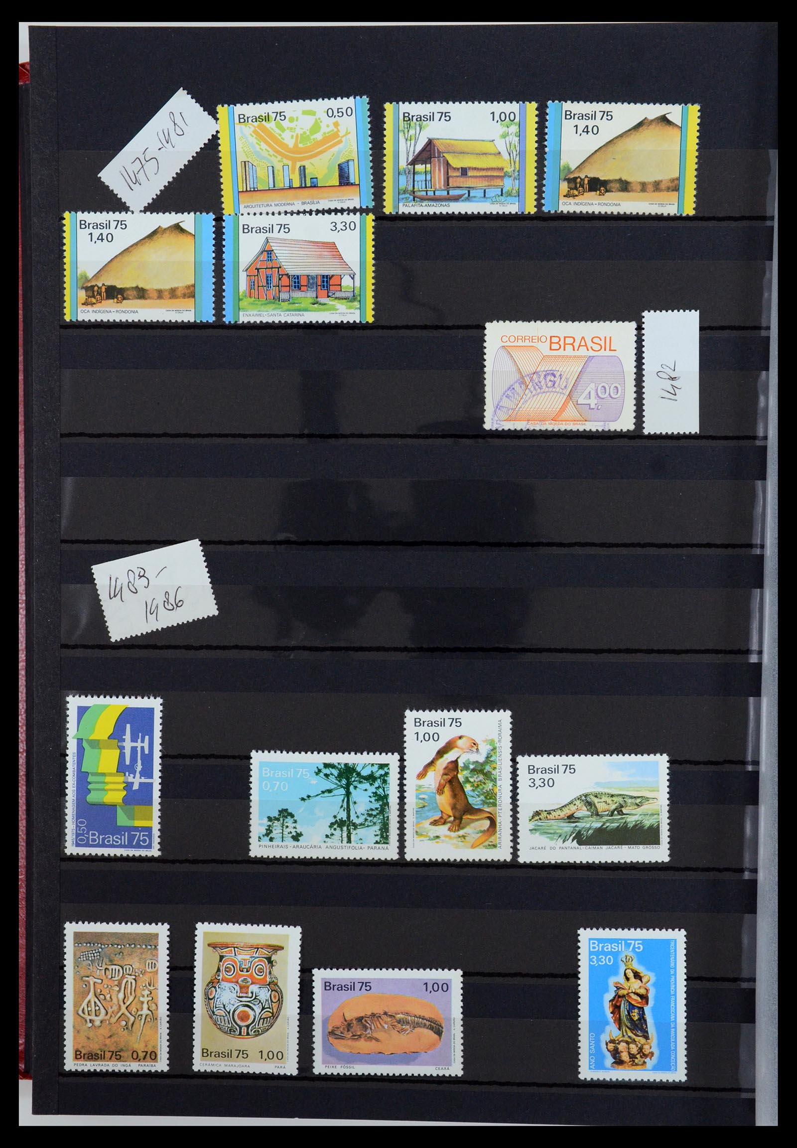 35782 078 - Stamp Collection 35782 Brazil 1843-2008.