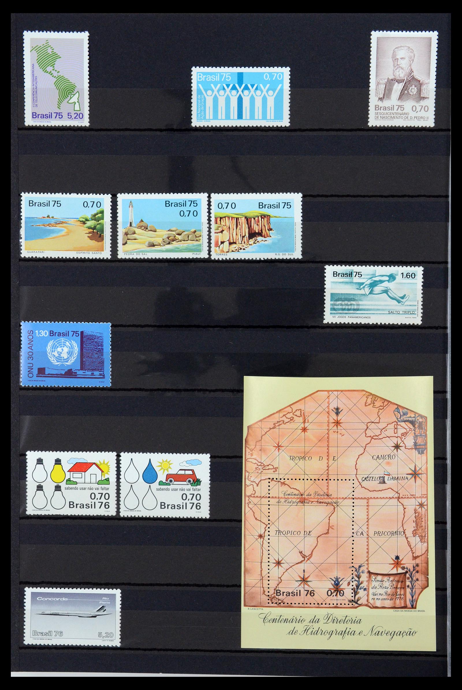 35782 080 - Stamp Collection 35782 Brazil 1843-2008.