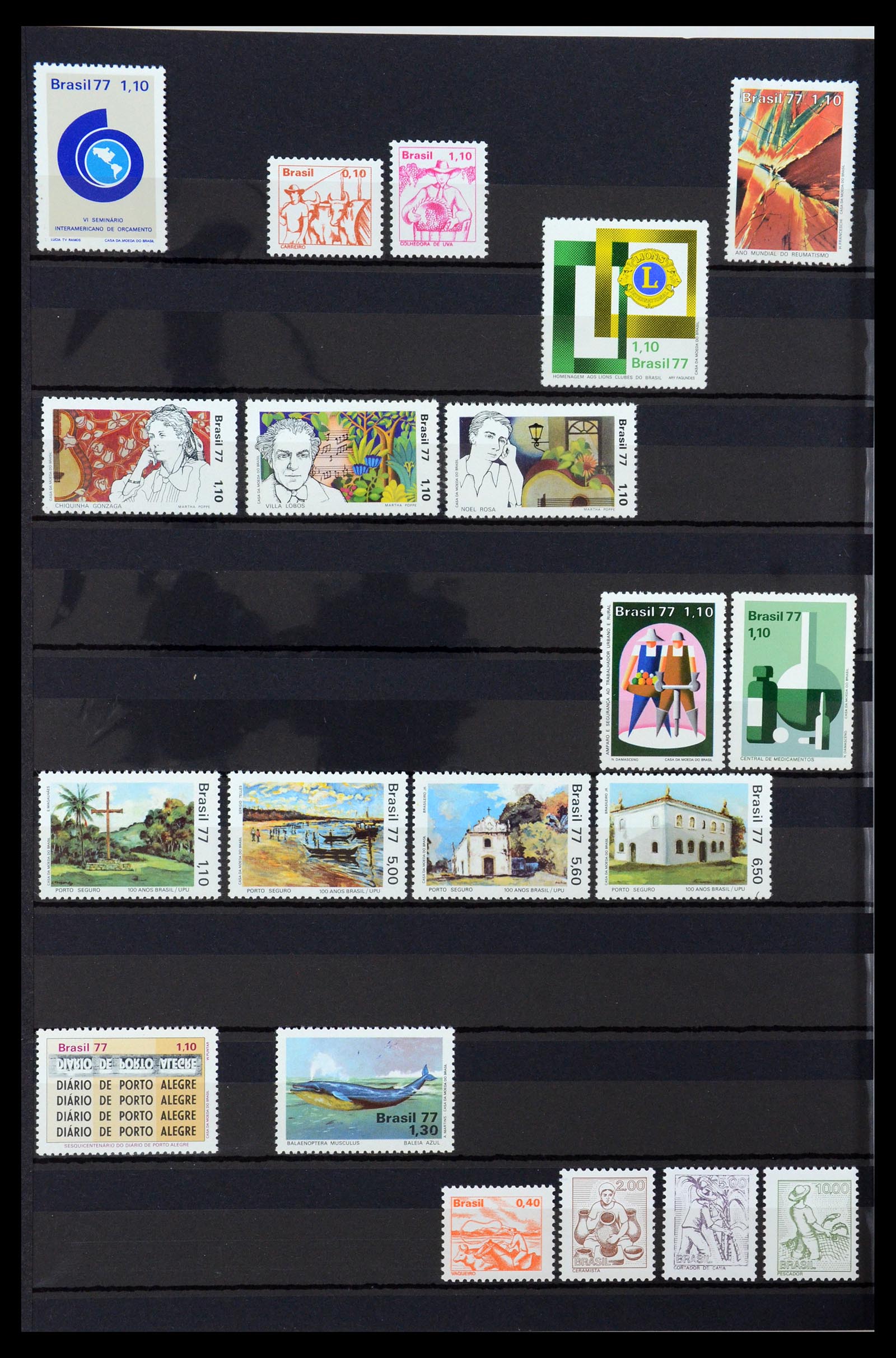 35782 084 - Stamp Collection 35782 Brazil 1843-2008.
