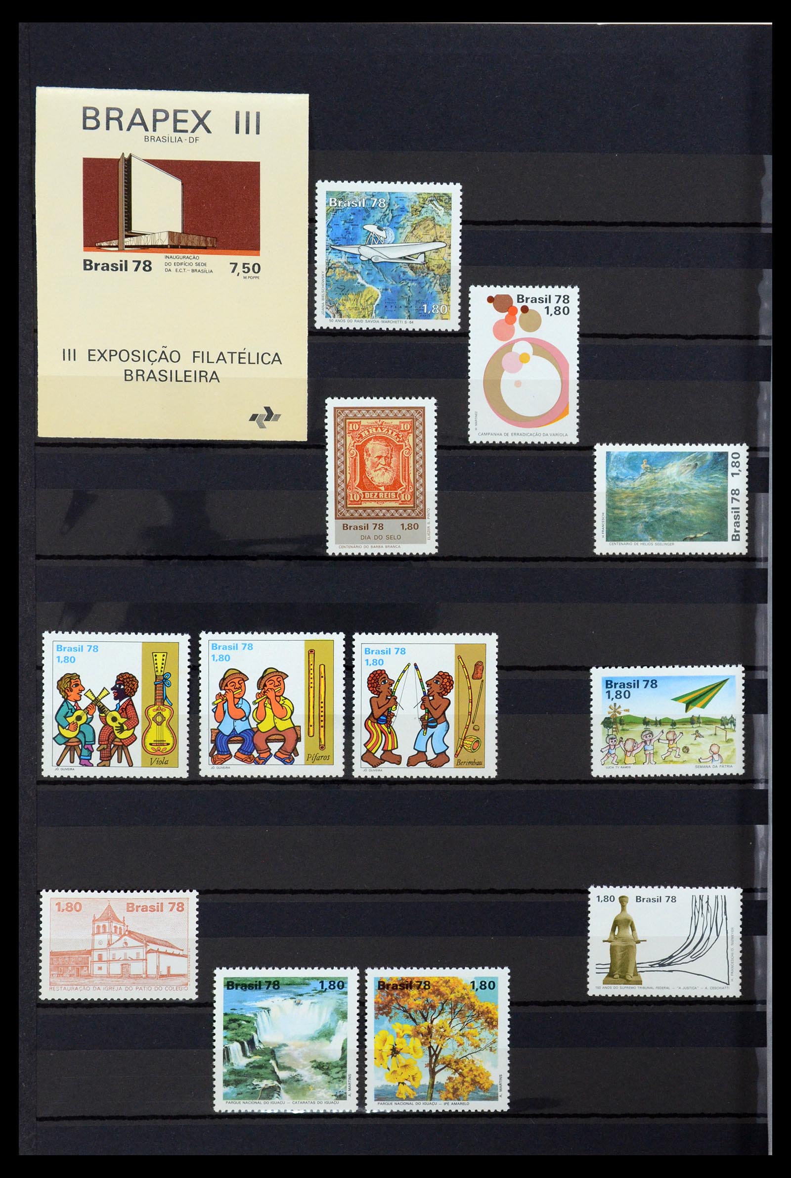 35782 088 - Stamp Collection 35782 Brazil 1843-2008.