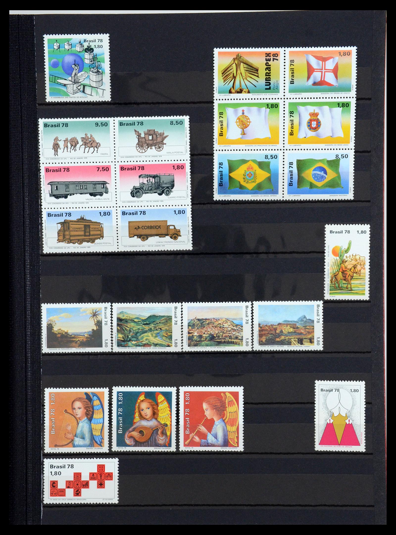 35782 089 - Stamp Collection 35782 Brazil 1843-2008.