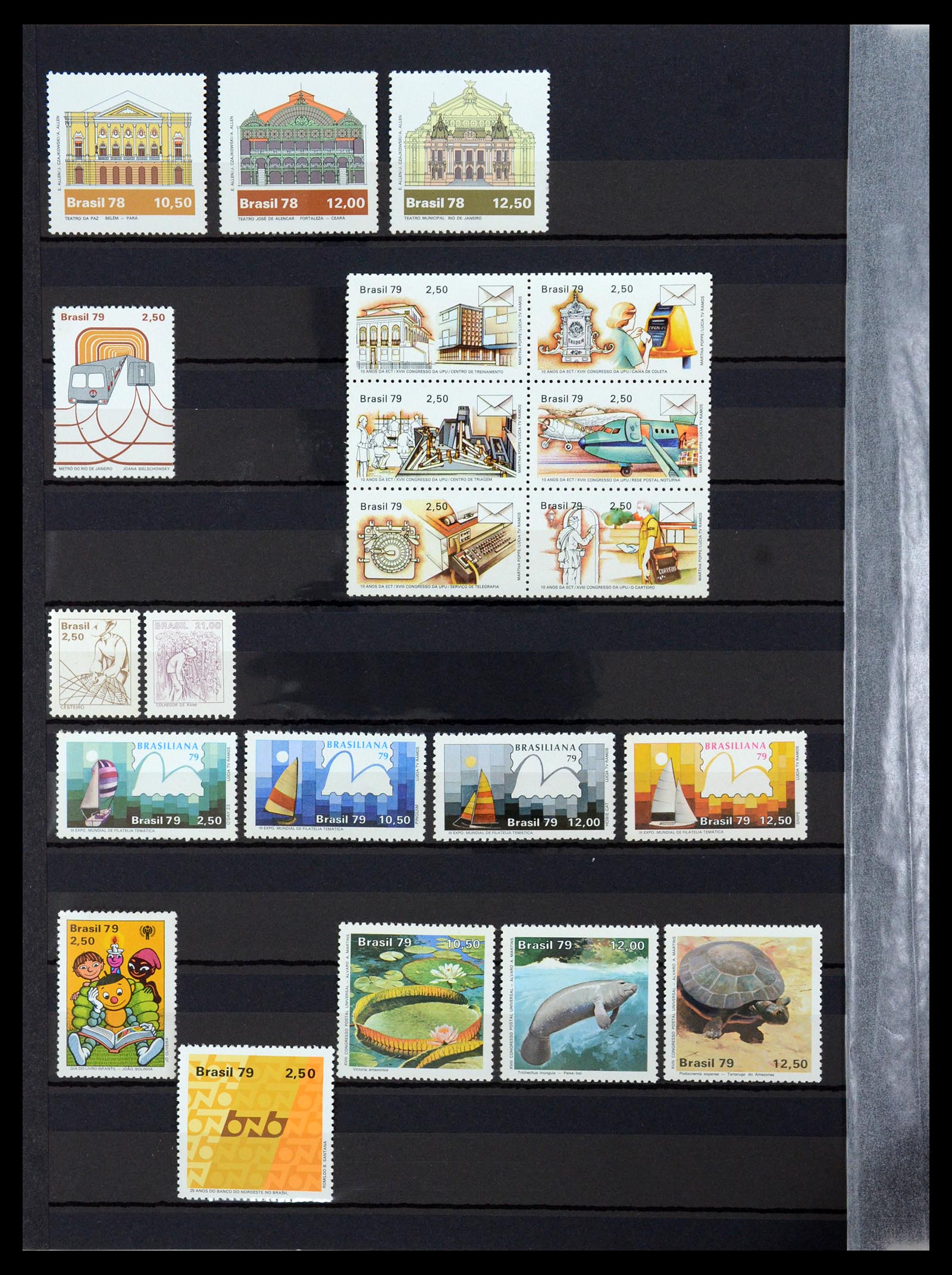 35782 090 - Stamp Collection 35782 Brazil 1843-2008.