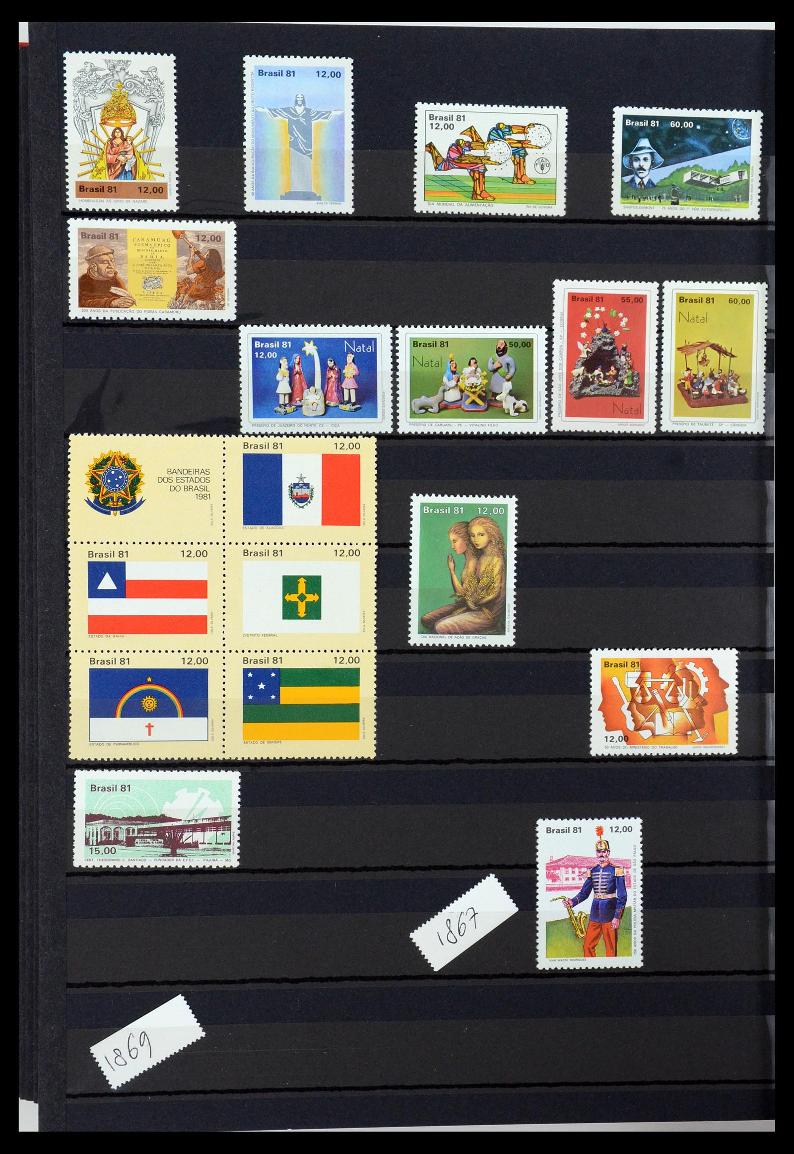 35782 100 - Stamp Collection 35782 Brazil 1843-2008.