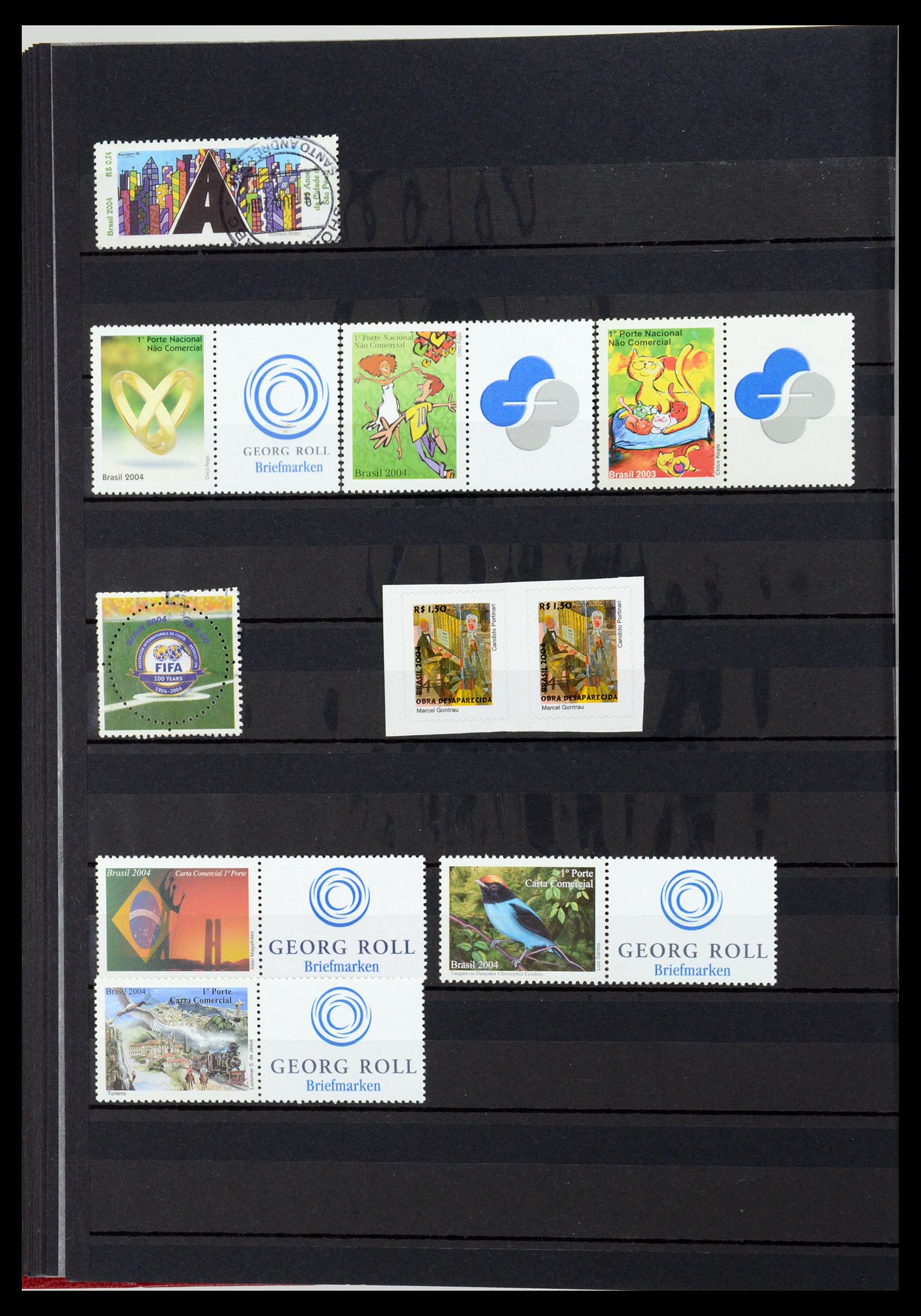 35782 158 - Stamp Collection 35782 Brazil 1843-2008.