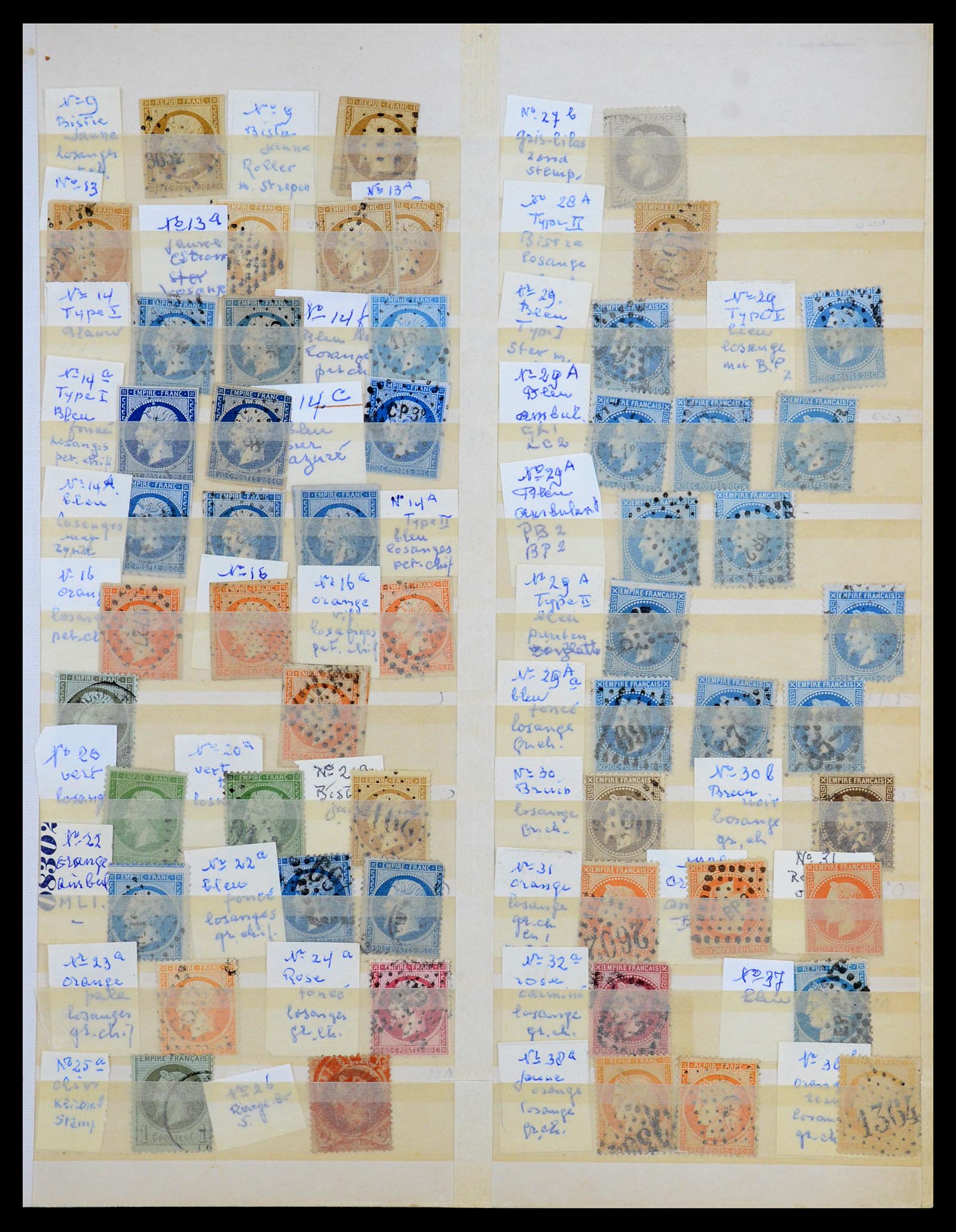 35783 003 - Postzegelverzameling 35783 Frankrijk 1849-1988.