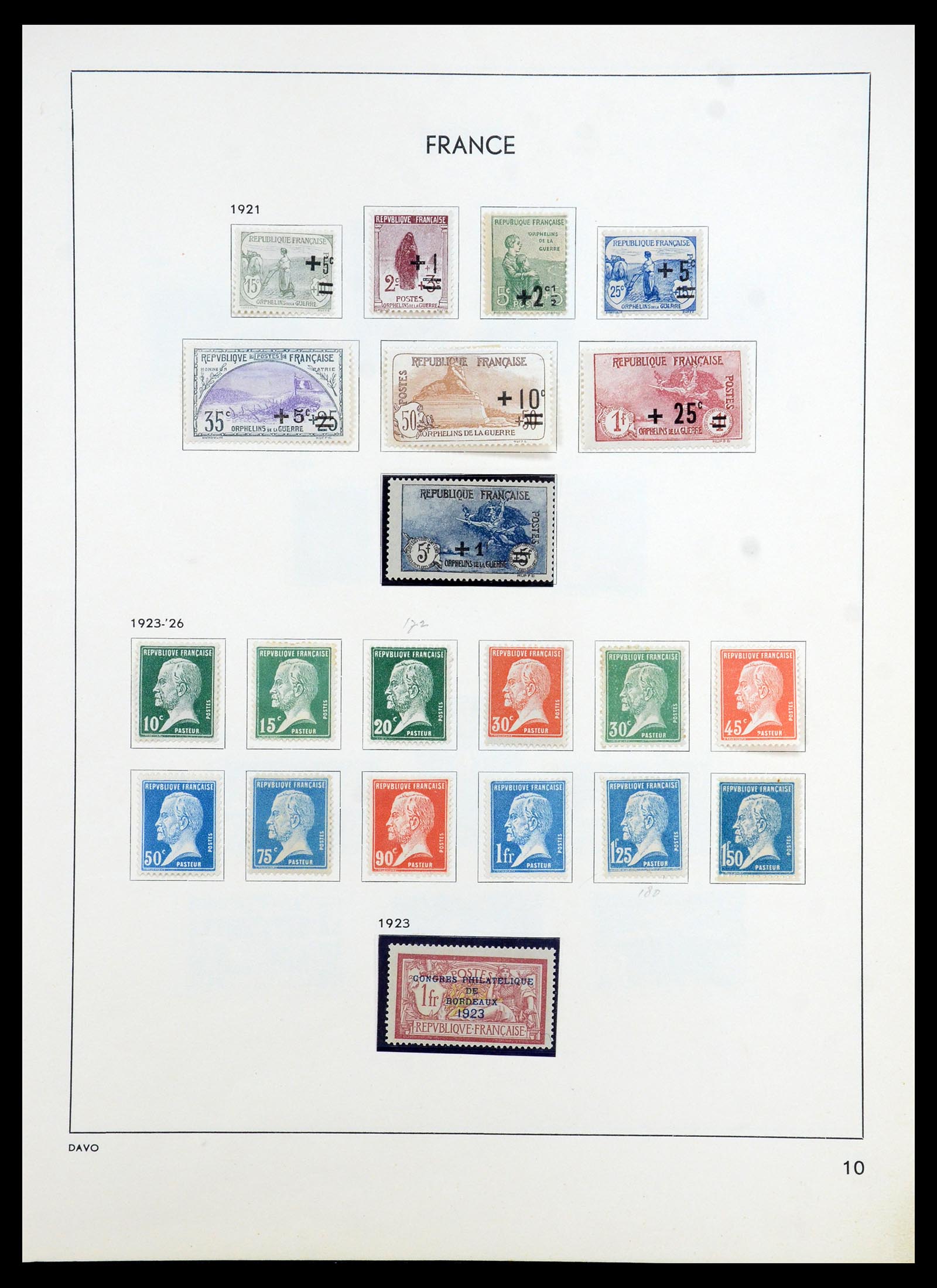 35783 014 - Postzegelverzameling 35783 Frankrijk 1849-1988.