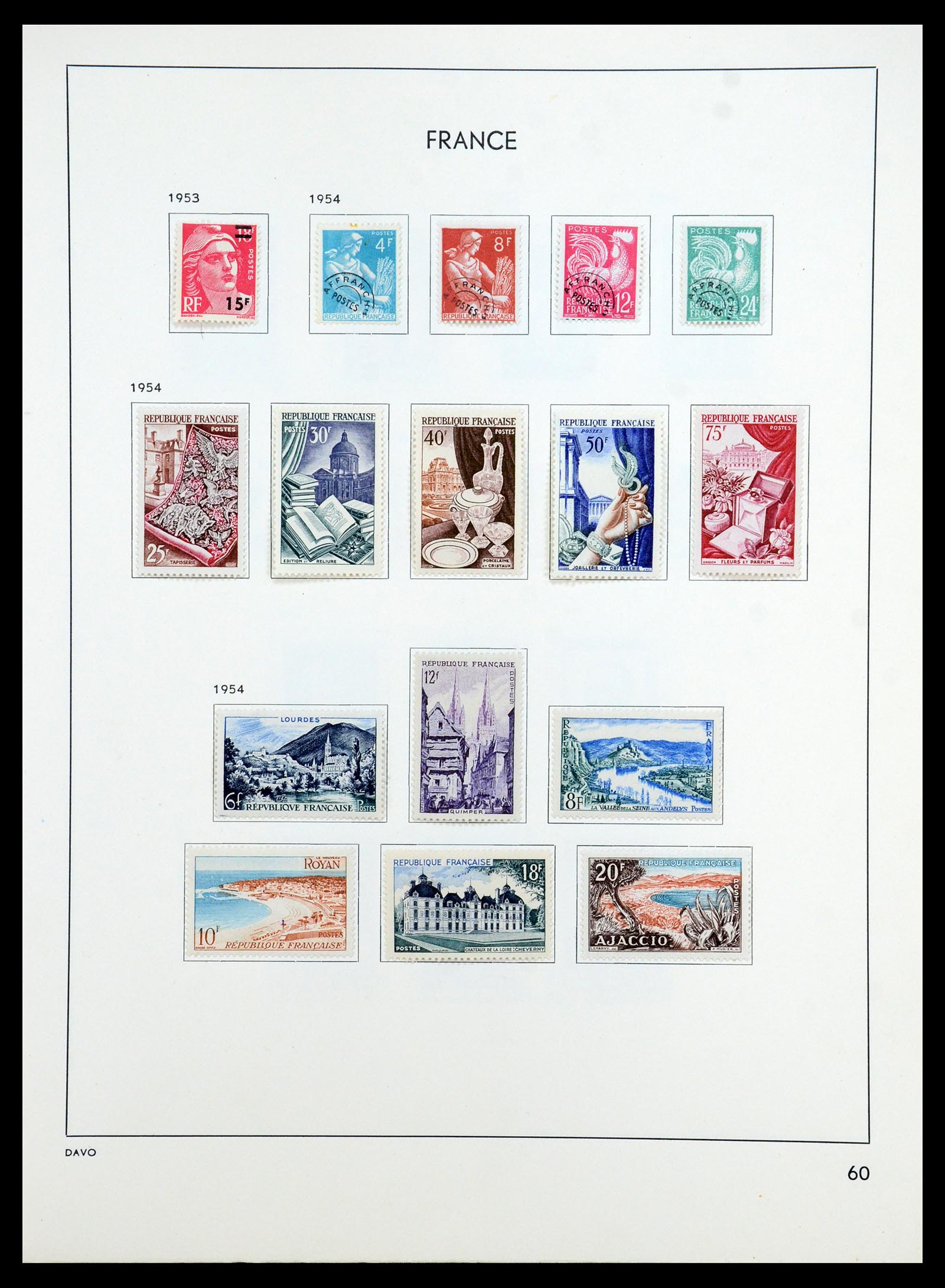 35783 065 - Stamp Collection 35783 France 1849-1988. 