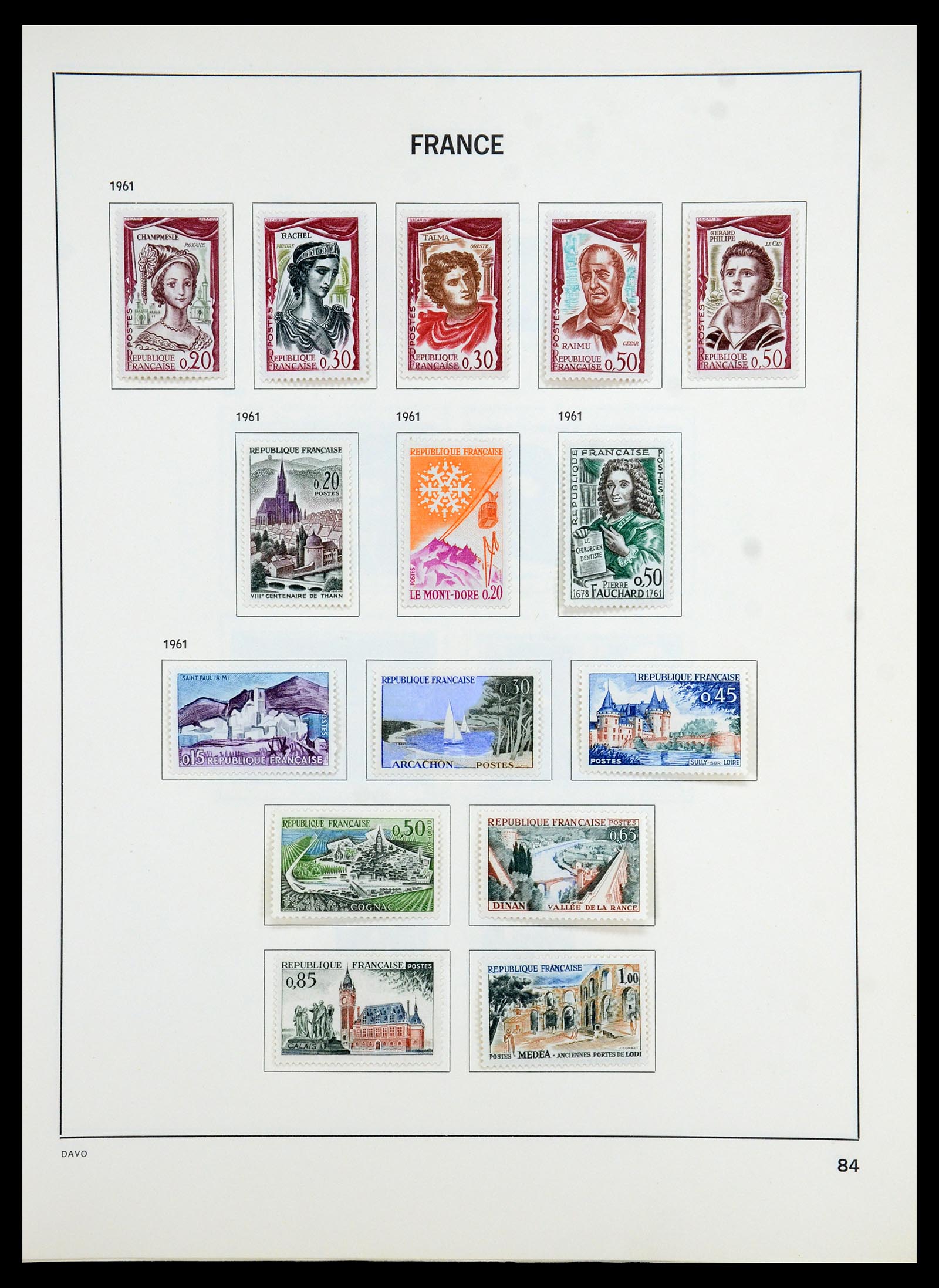 35783 089 - Stamp Collection 35783 France 1849-1988. 