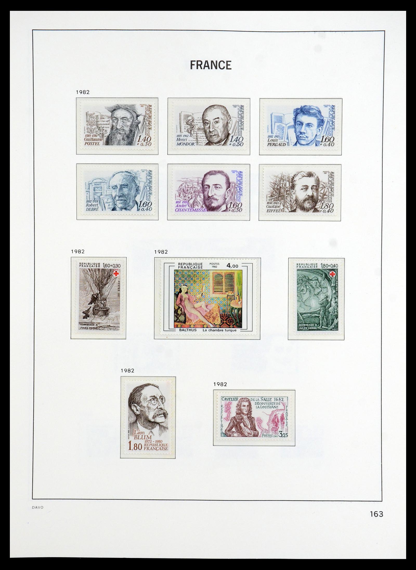 35783 183 - Stamp Collection 35783 France 1849-1988. 