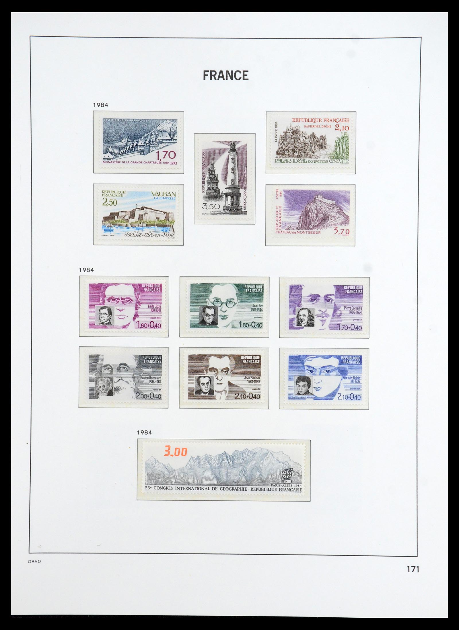 35783 191 - Stamp Collection 35783 France 1849-1988. 