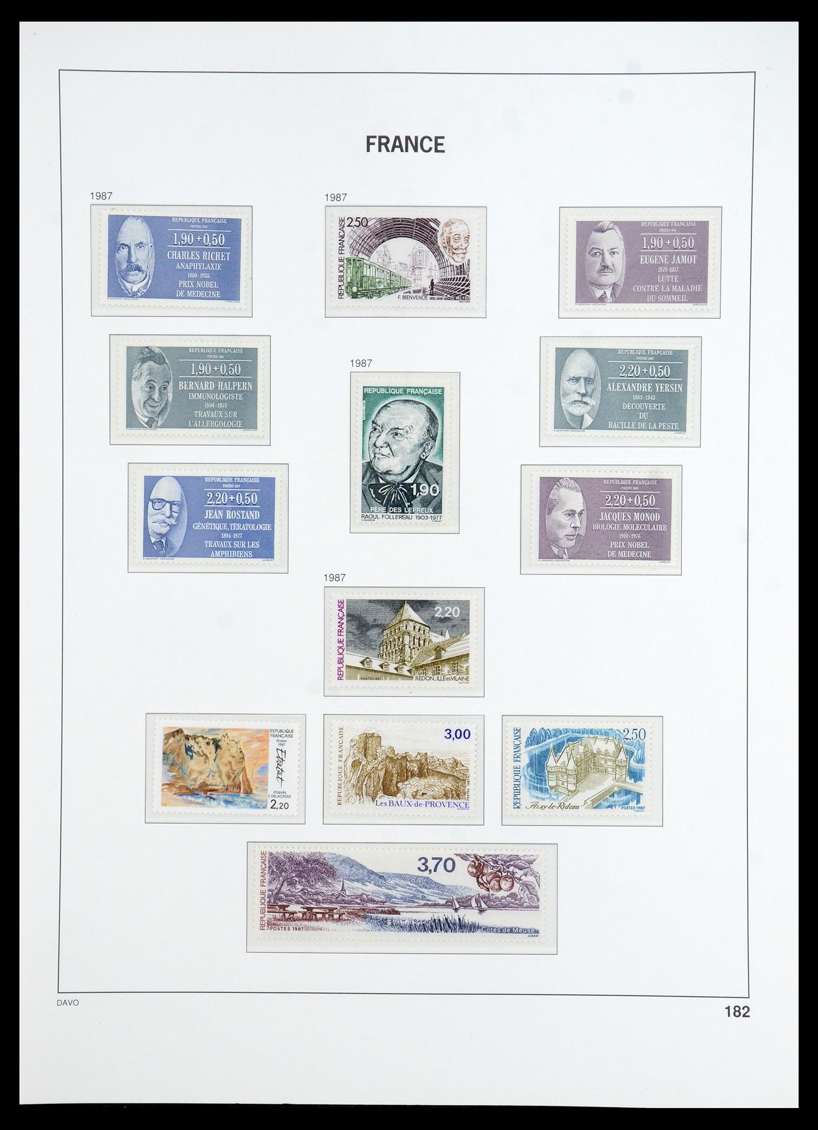 35783 203 - Postzegelverzameling 35783 Frankrijk 1849-1988.