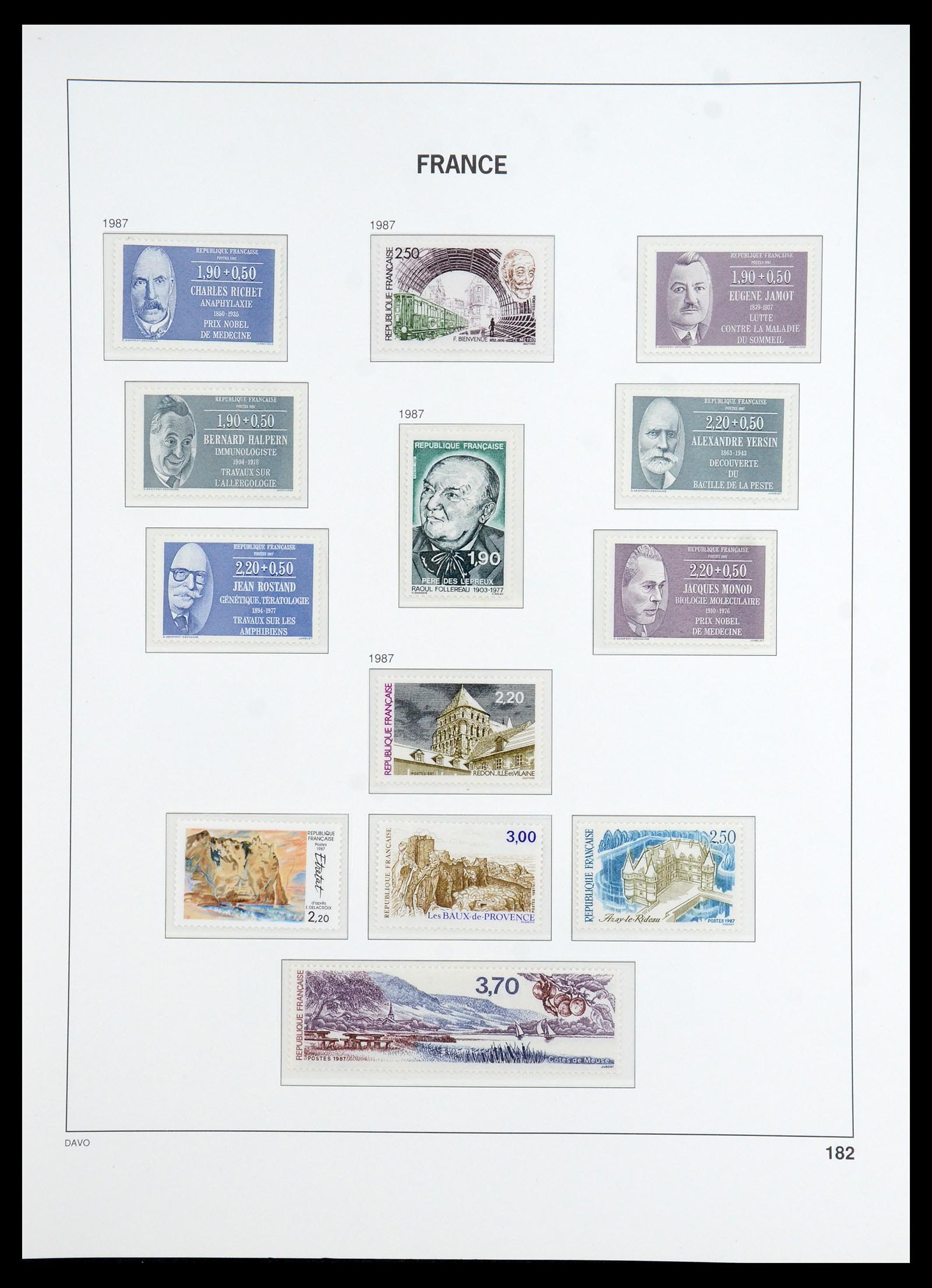 35783 203 - Stamp Collection 35783 France 1849-1988. 