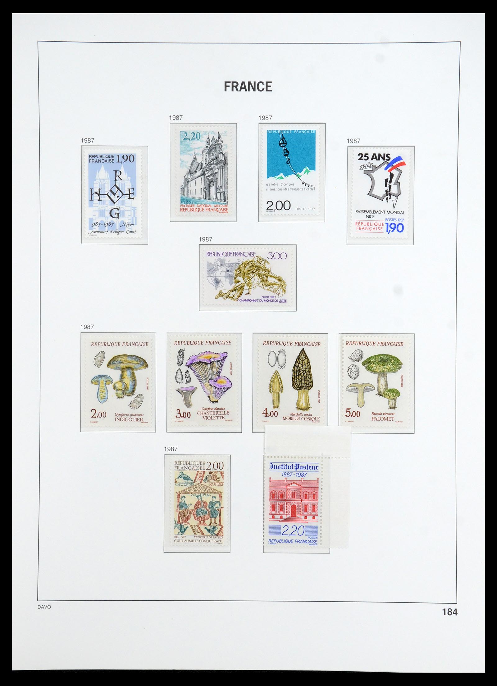 35783 205 - Postzegelverzameling 35783 Frankrijk 1849-1988.