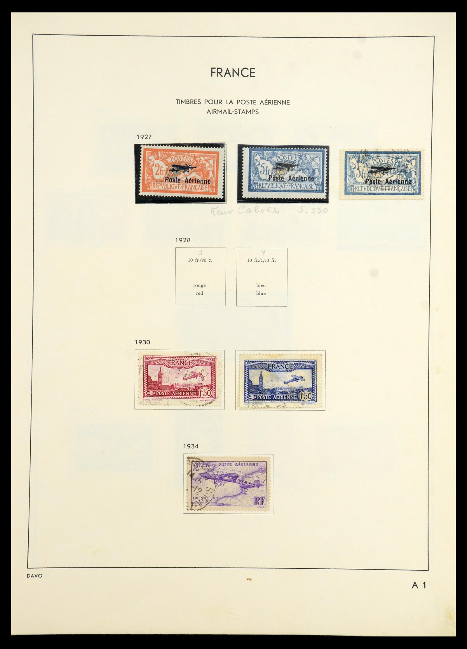 35783 213 - Postzegelverzameling 35783 Frankrijk 1849-1988.