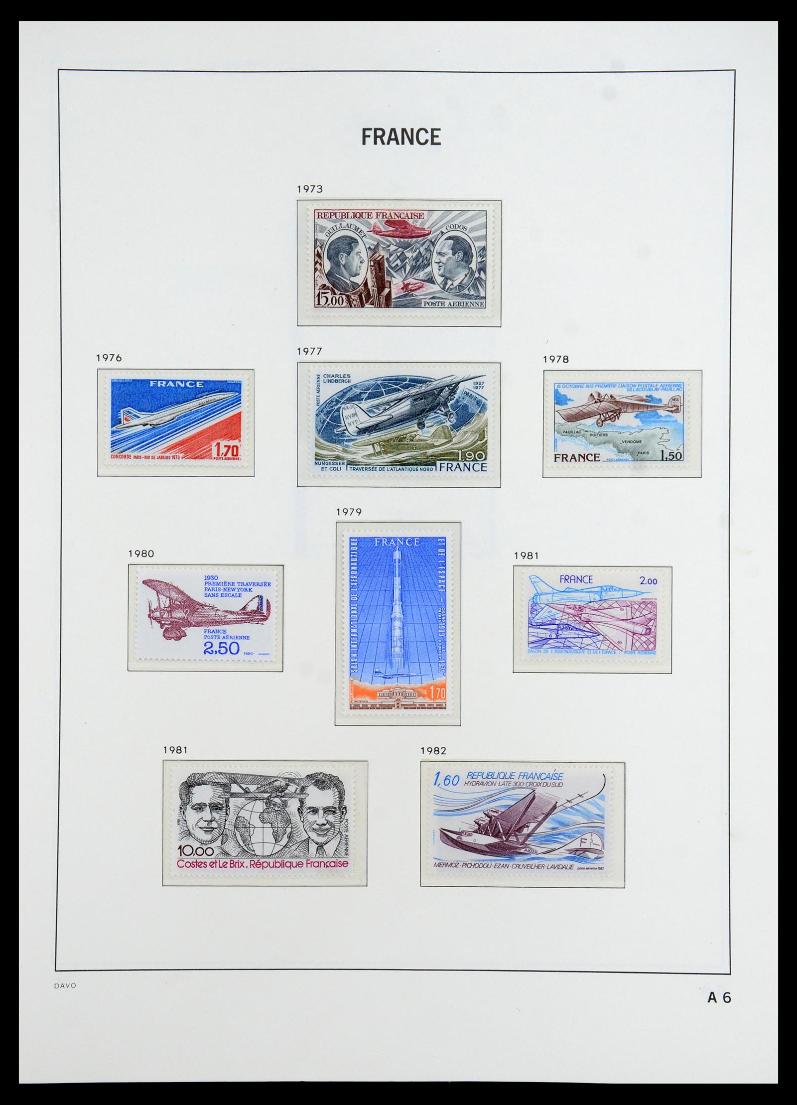 35783 218 - Postzegelverzameling 35783 Frankrijk 1849-1988.