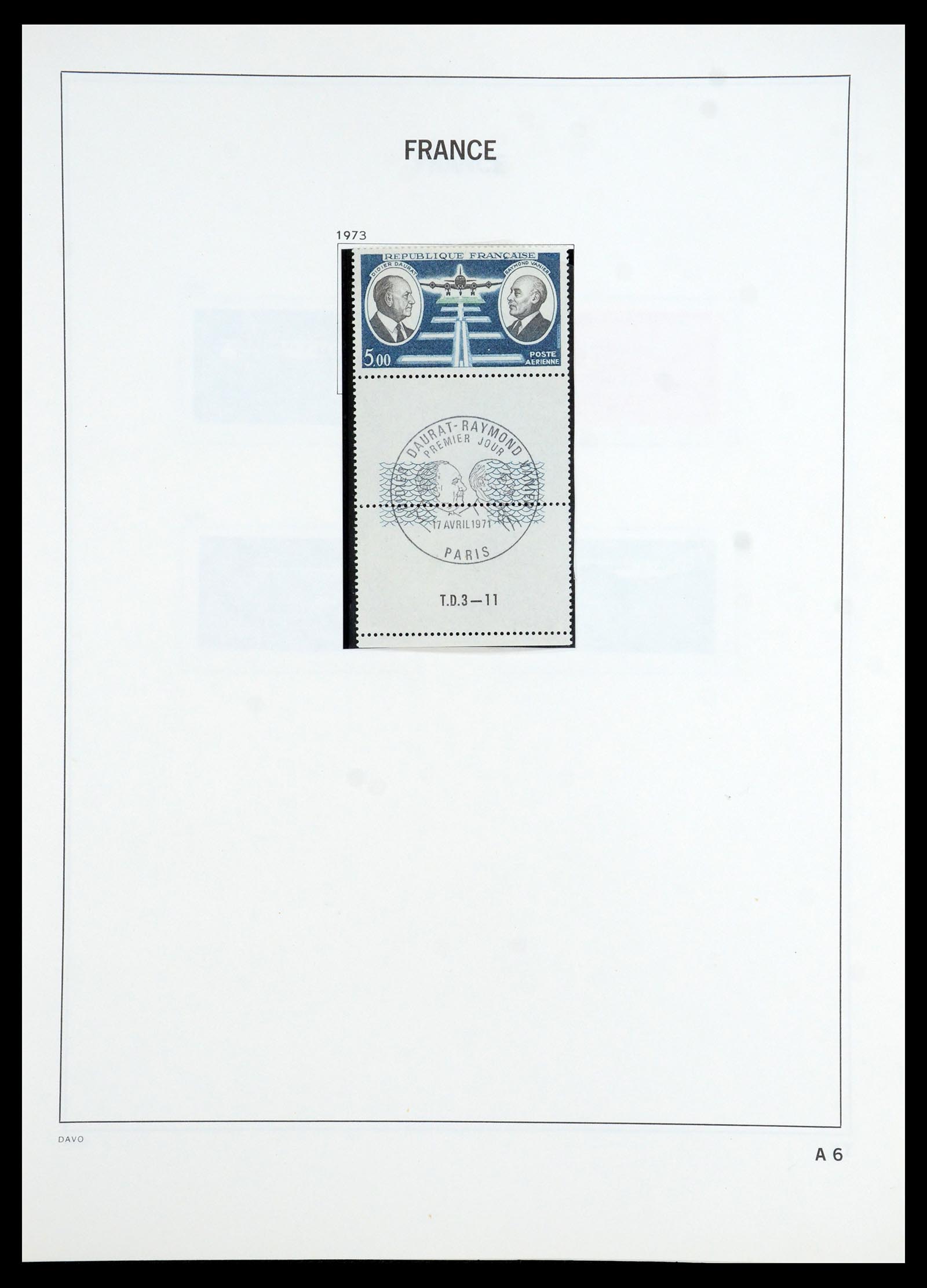 35783 219 - Postzegelverzameling 35783 Frankrijk 1849-1988.
