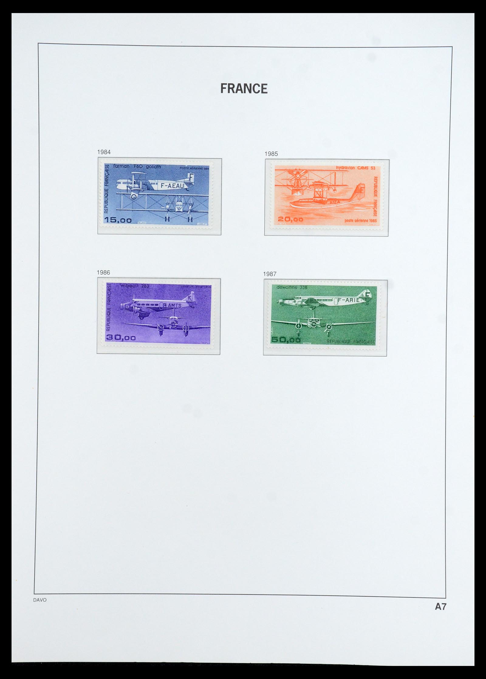 35783 220 - Postzegelverzameling 35783 Frankrijk 1849-1988.