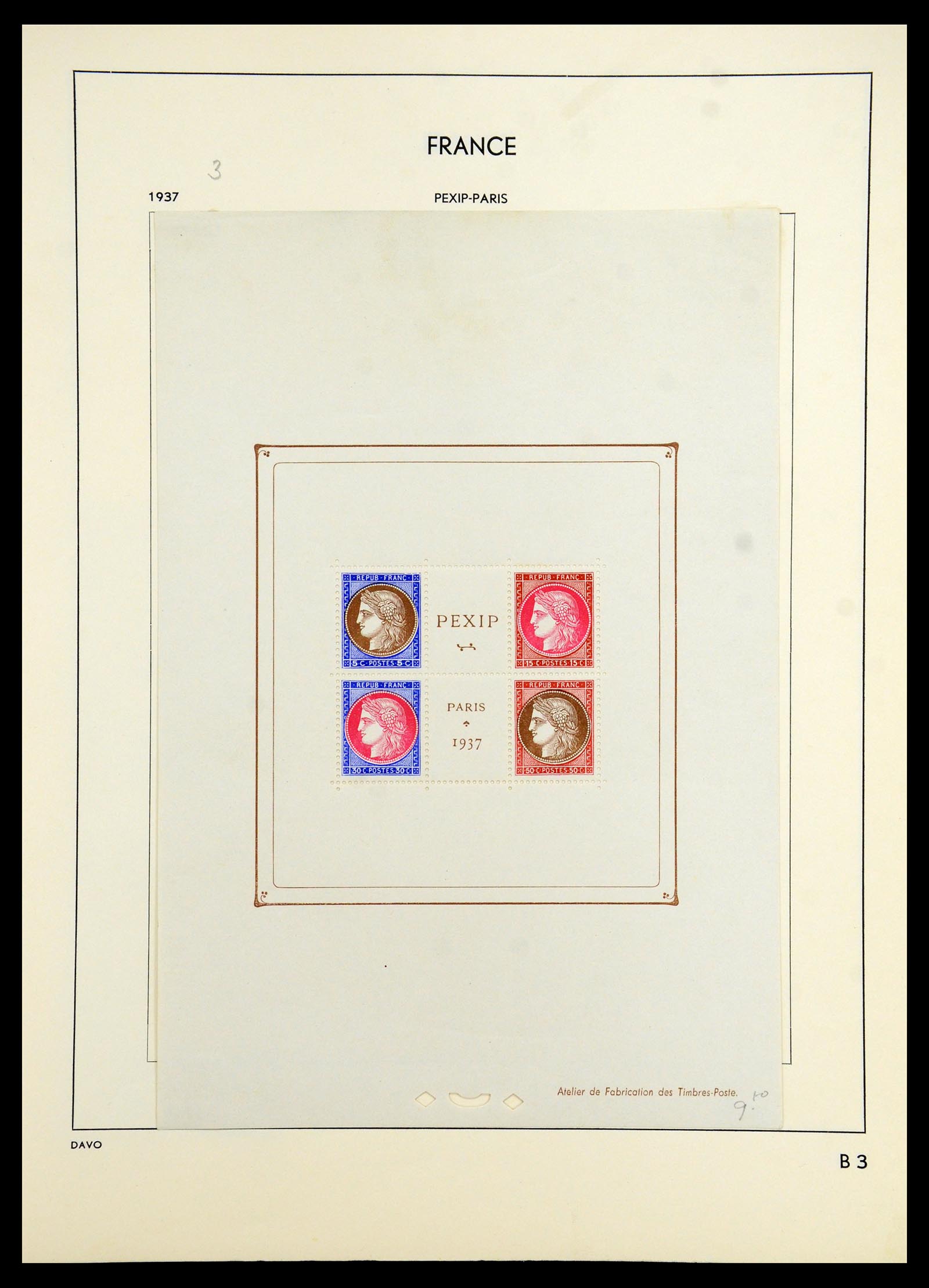 35783 221 - Postzegelverzameling 35783 Frankrijk 1849-1988.