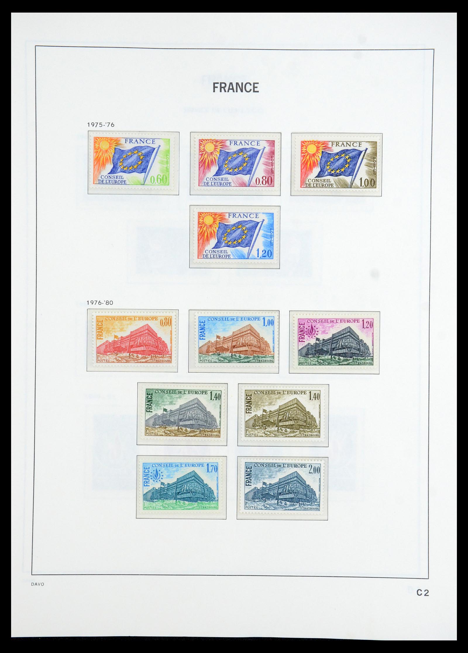 35783 226 - Postzegelverzameling 35783 Frankrijk 1849-1988.