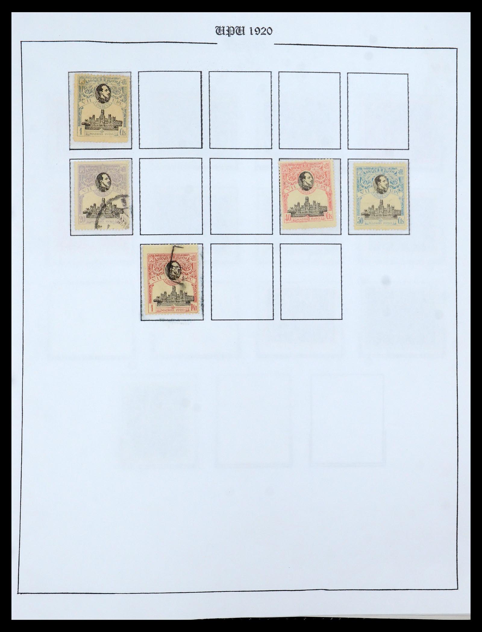 35784 002 - Postzegelverzameling 35784 Motief UPU 1899-1984.