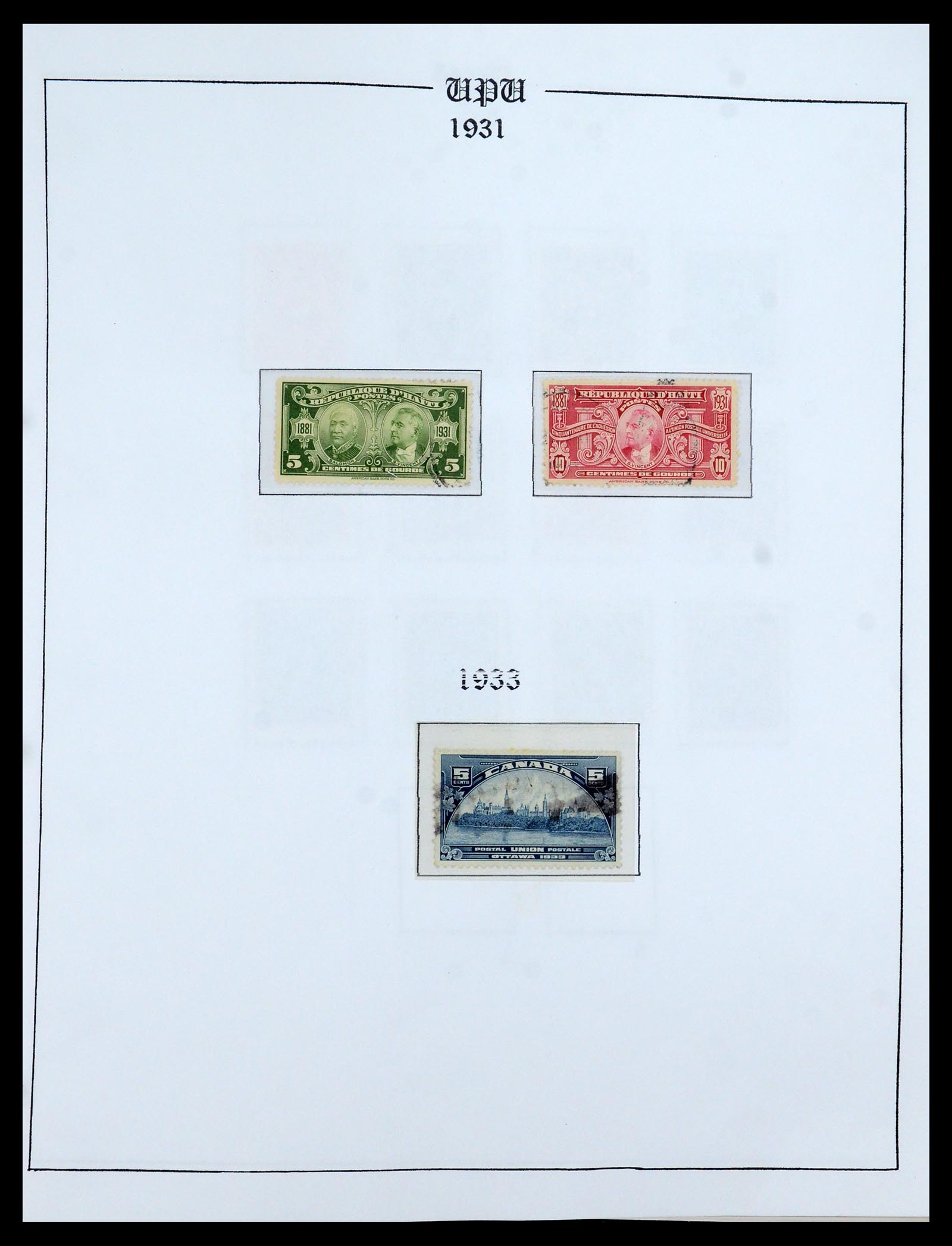 35784 007 - Stamp Collection 35784 Thematics UPU 1899-1984.