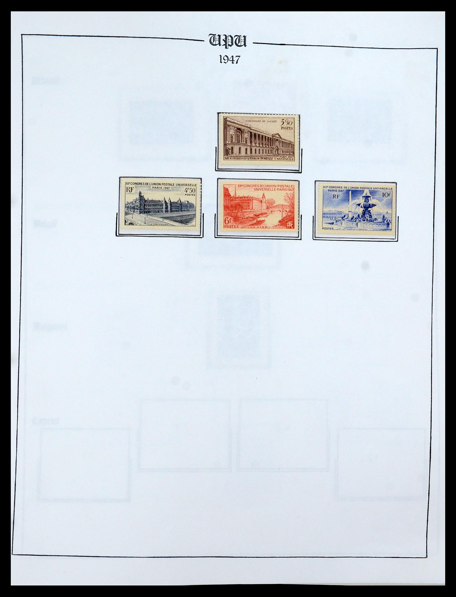 35784 010 - Postzegelverzameling 35784 Motief UPU 1899-1984.