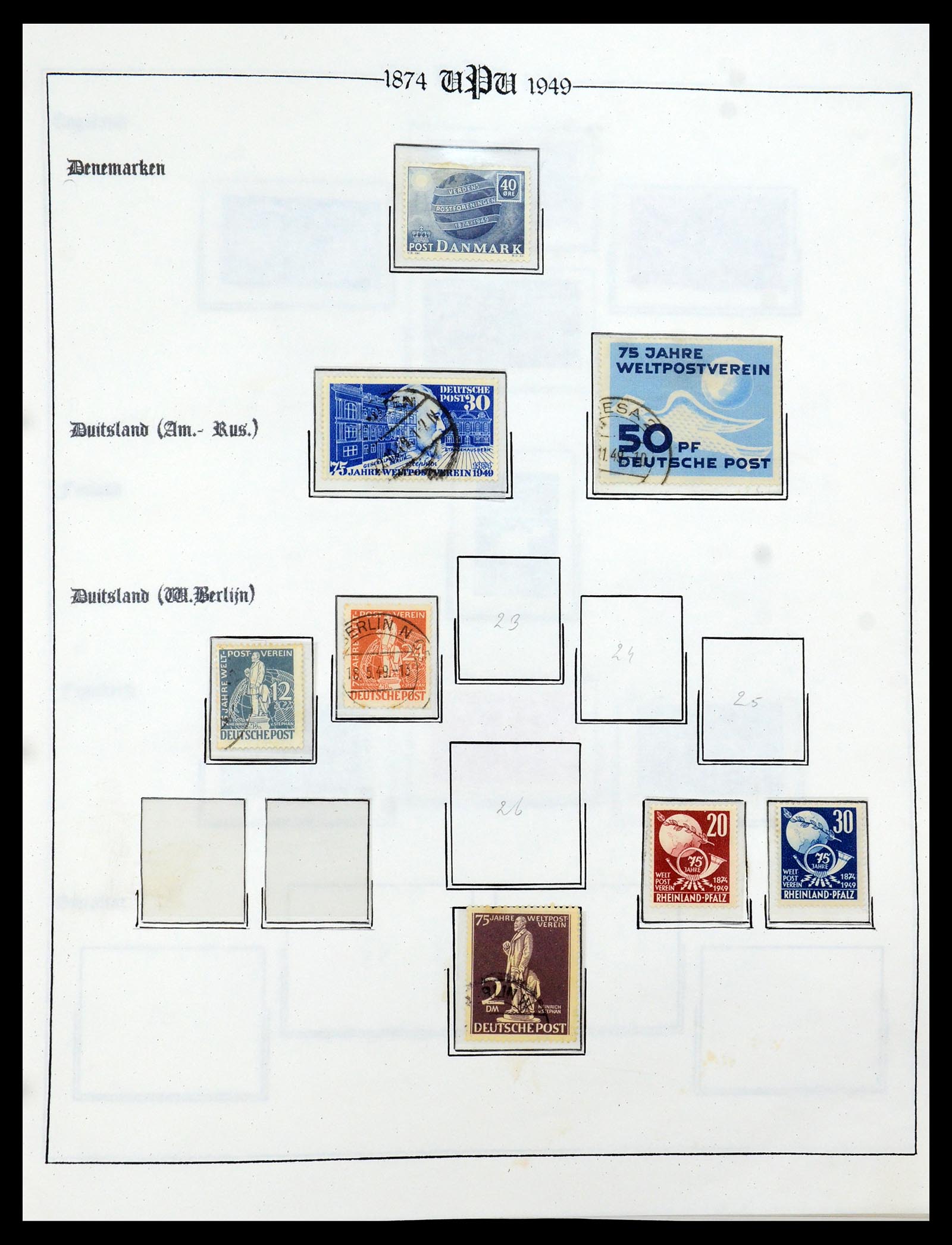 35784 012 - Stamp Collection 35784 Thematics UPU 1899-1984.