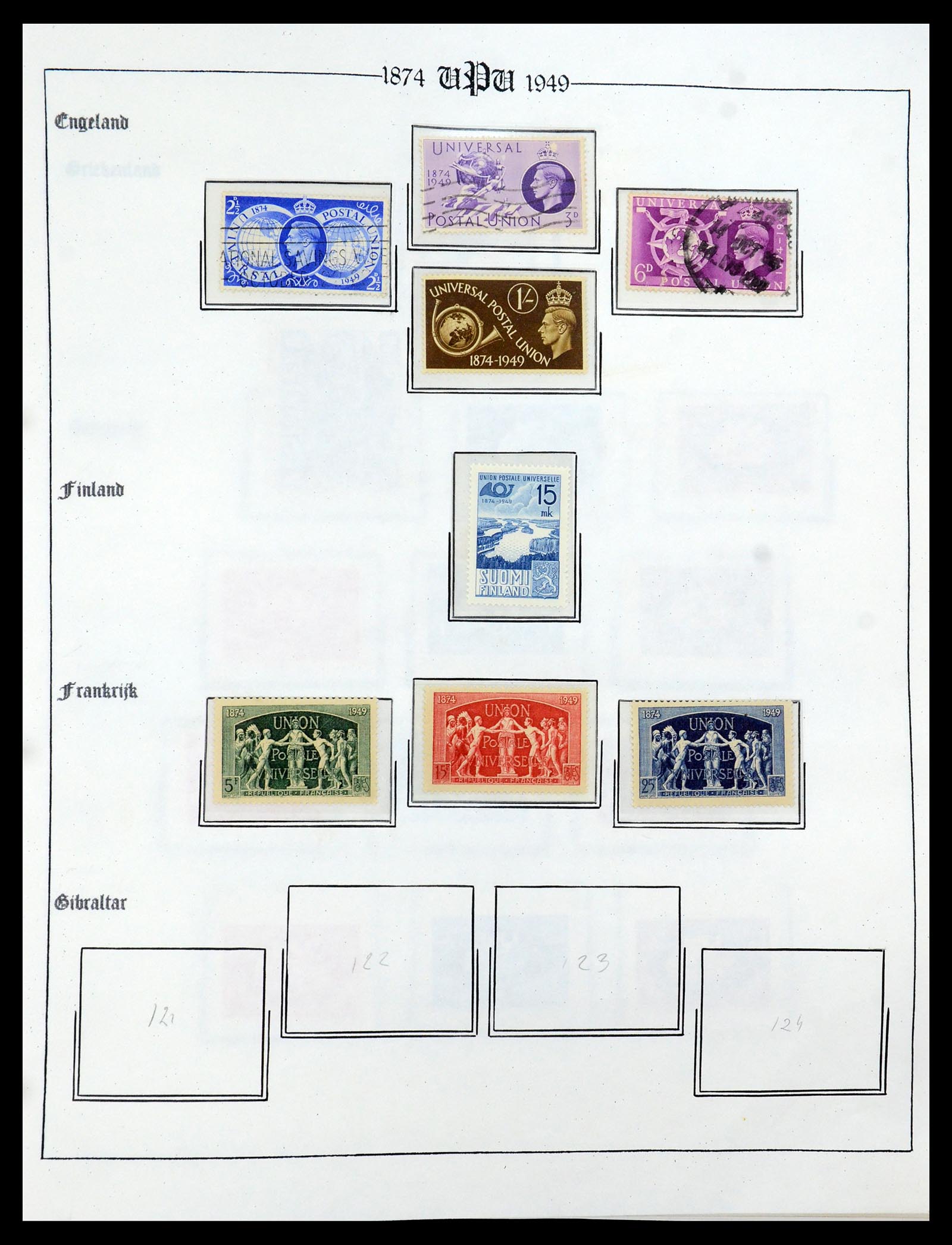 35784 013 - Stamp Collection 35784 Thematics UPU 1899-1984.